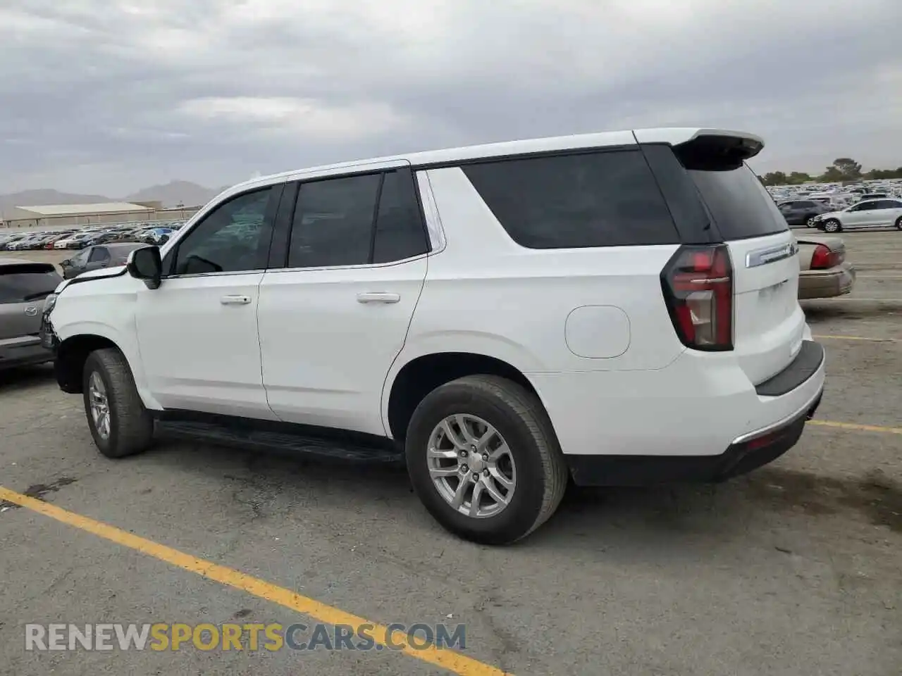 2 Photograph of a damaged car 1GNSKLED0PR300490 CHEVROLET TAHOE 2023