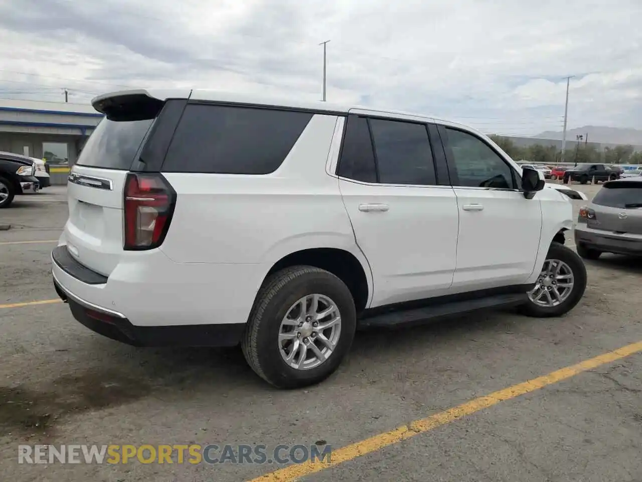 3 Photograph of a damaged car 1GNSKLED0PR300490 CHEVROLET TAHOE 2023