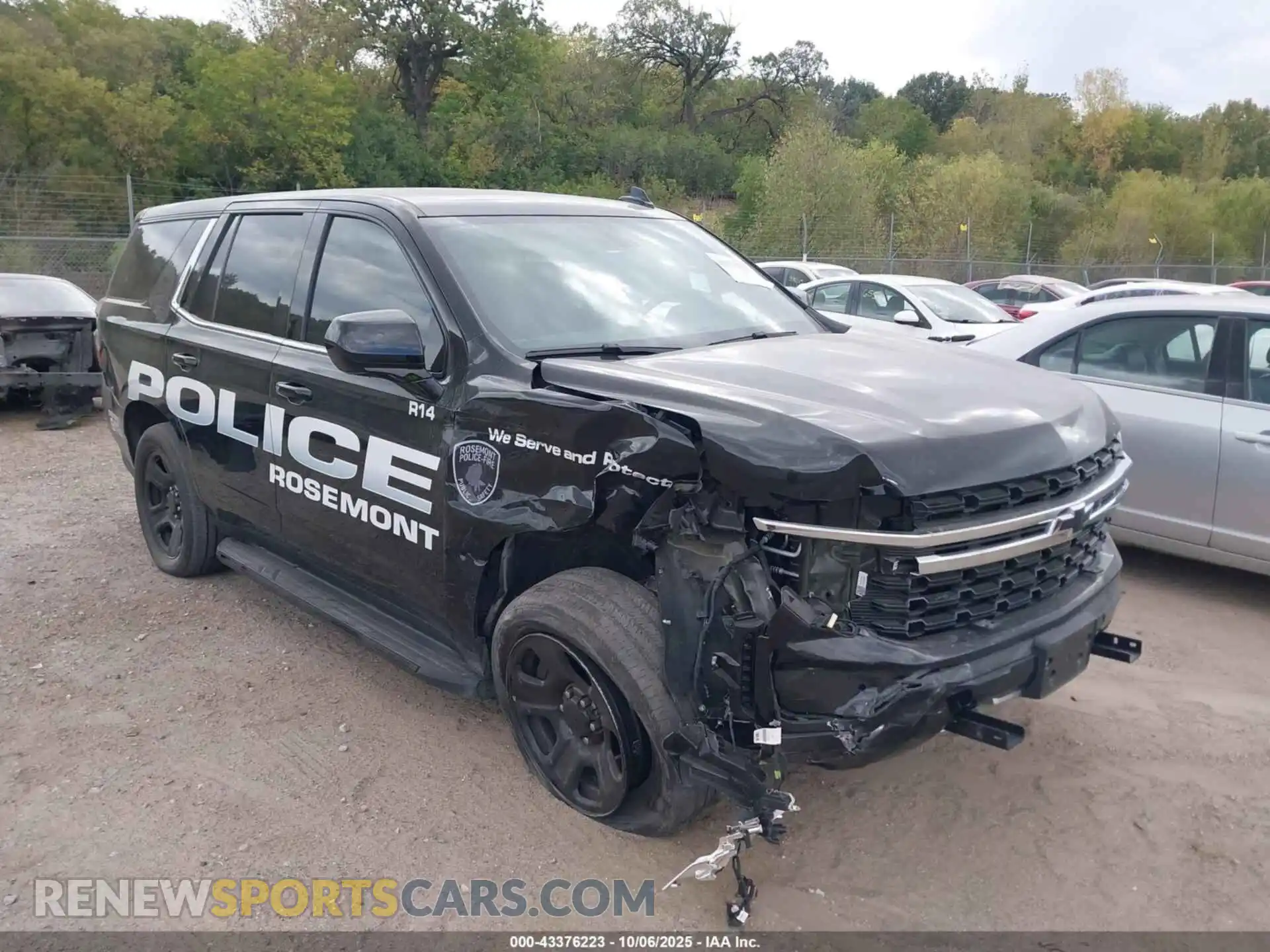 1 Photograph of a damaged car 1GNSKLED0PR338690 CHEVROLET TAHOE 2023