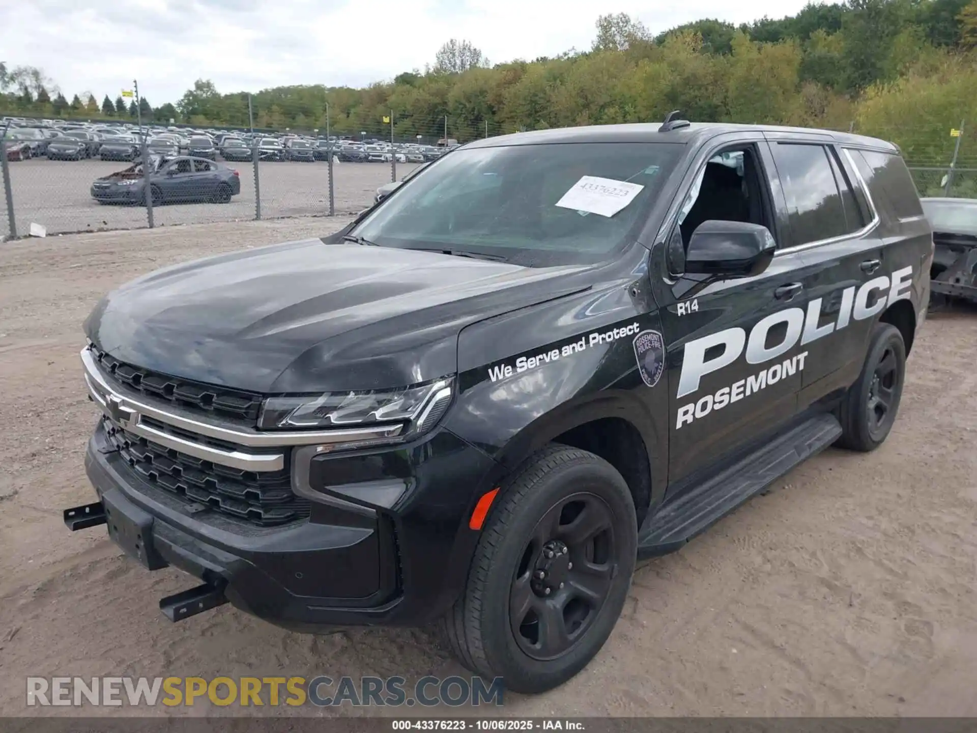 2 Photograph of a damaged car 1GNSKLED0PR338690 CHEVROLET TAHOE 2023