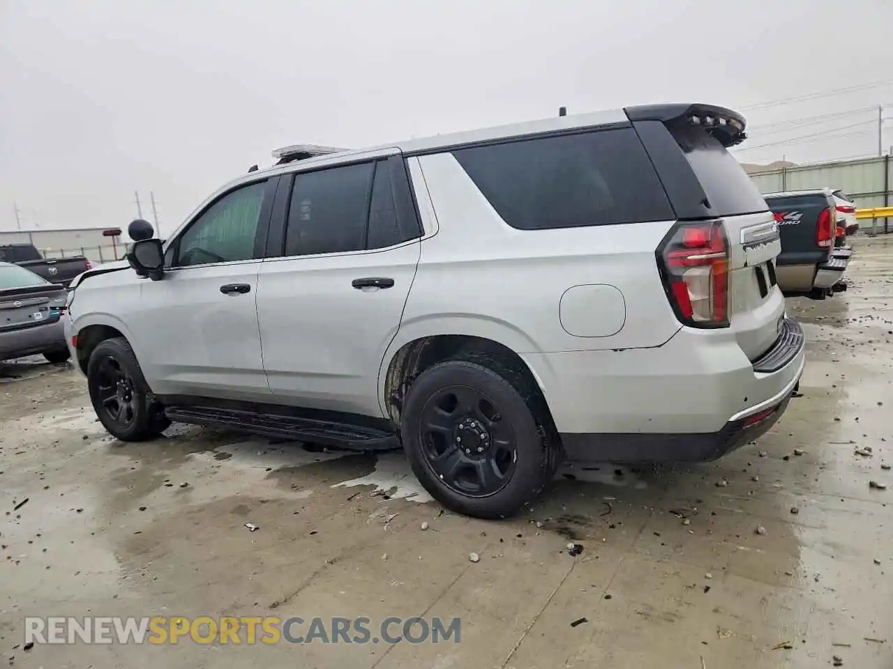 2 Photograph of a damaged car 1GNSKLED0PR436067 CHEVROLET TAHOE 2023