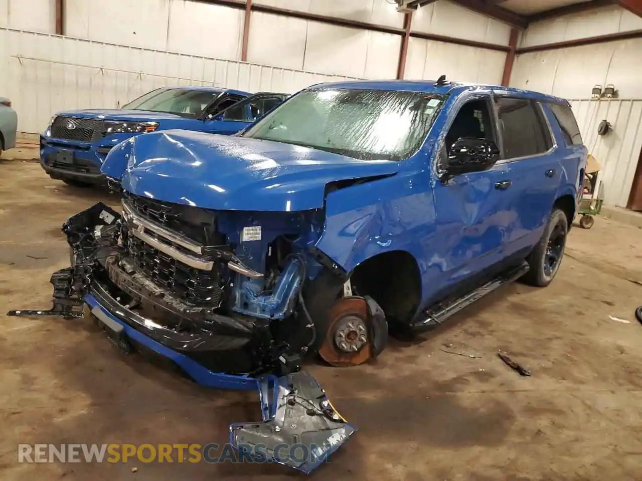1 fotografías del automóvil dañado 1GNSKLED1PR360147 CHEVROLET TAHOE 2023