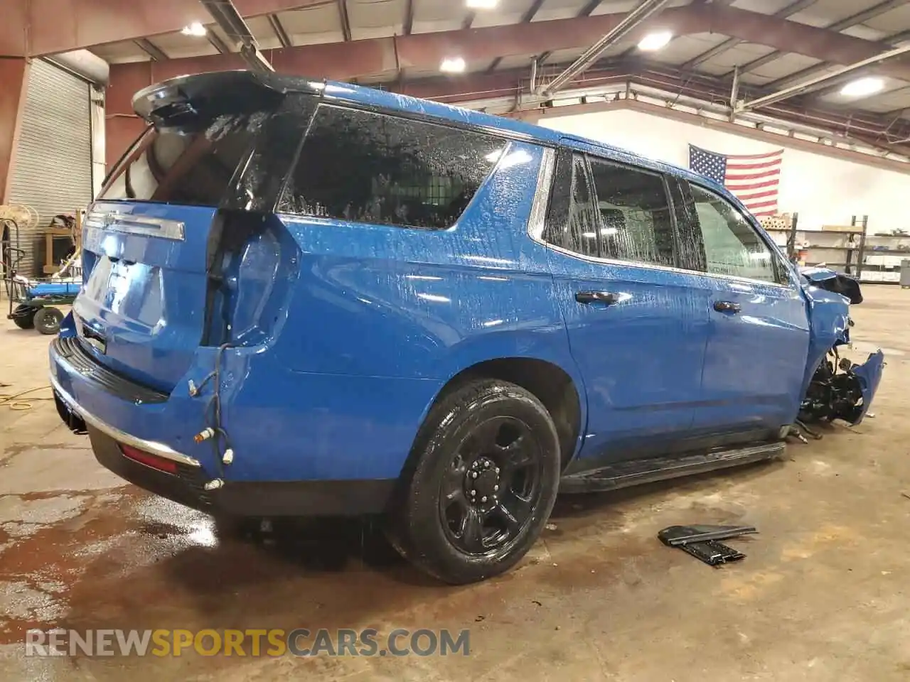 3 fotografías del automóvil dañado 1GNSKLED1PR360147 CHEVROLET TAHOE 2023