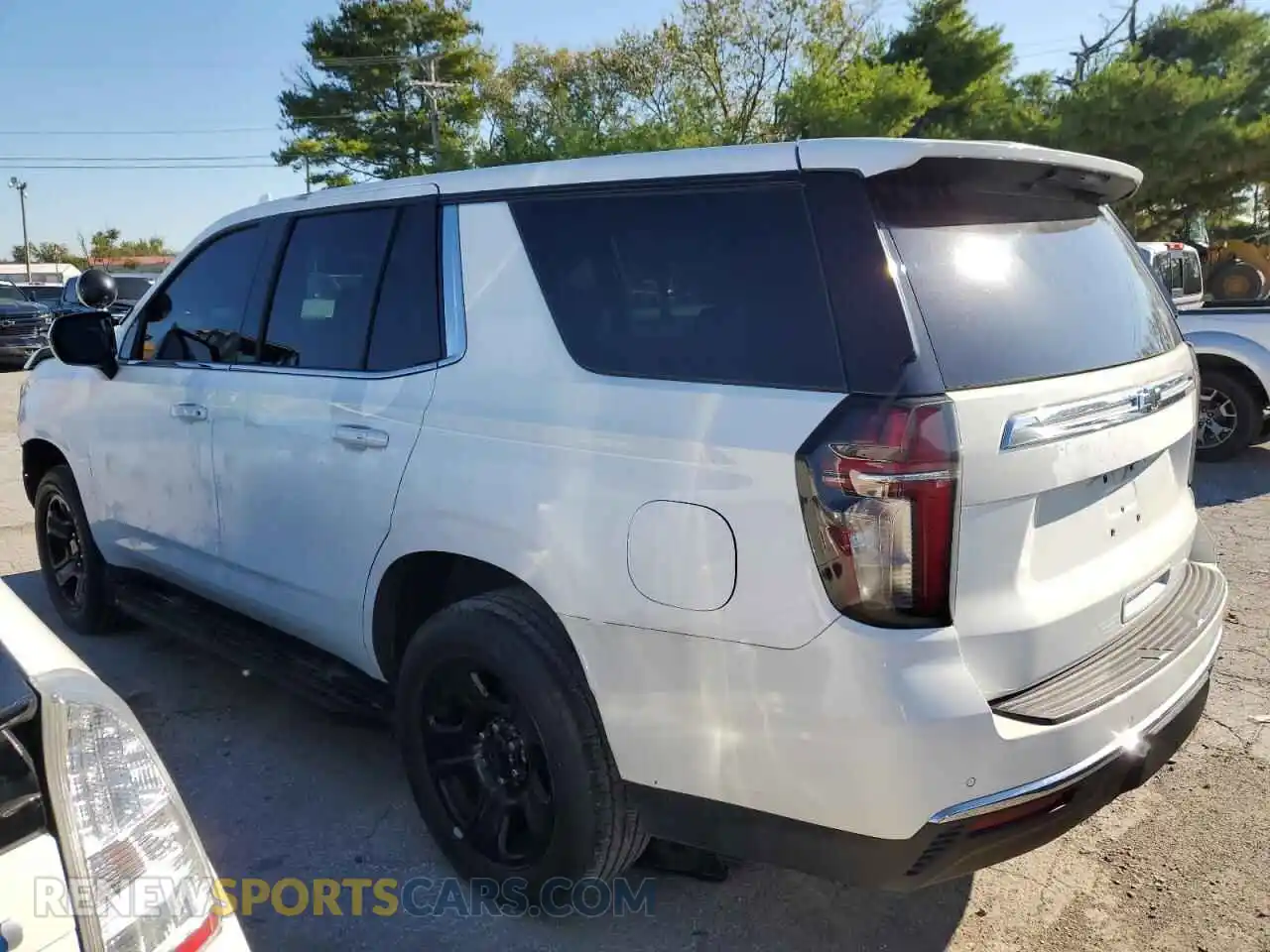 2 Photograph of a damaged car 1GNSKLED2PR369519 CHEVROLET TAHOE 2023