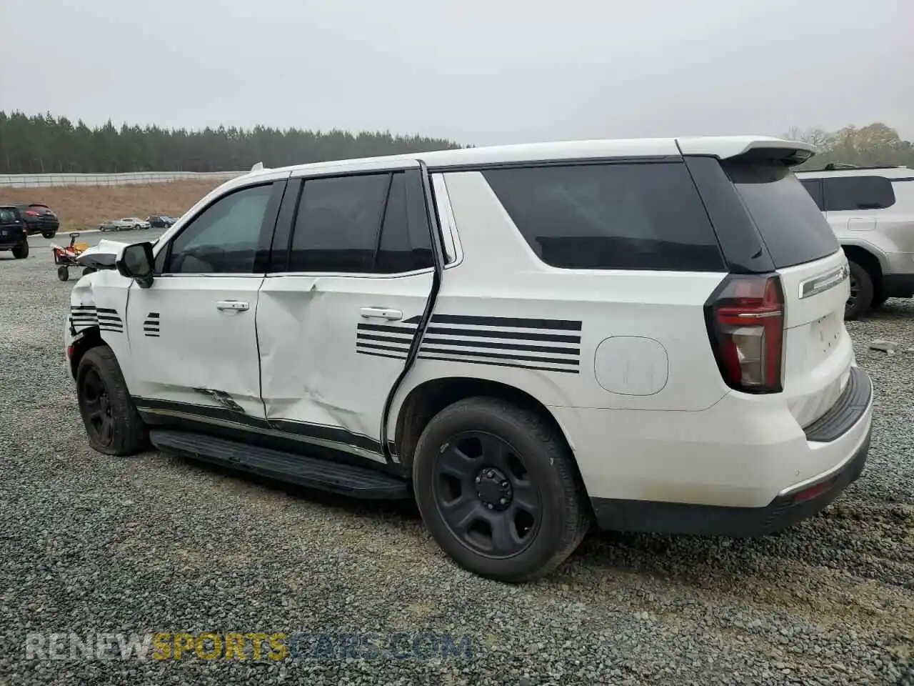 2 Photograph of a damaged car 1GNSKLED3PR181253 CHEVROLET TAHOE 2023