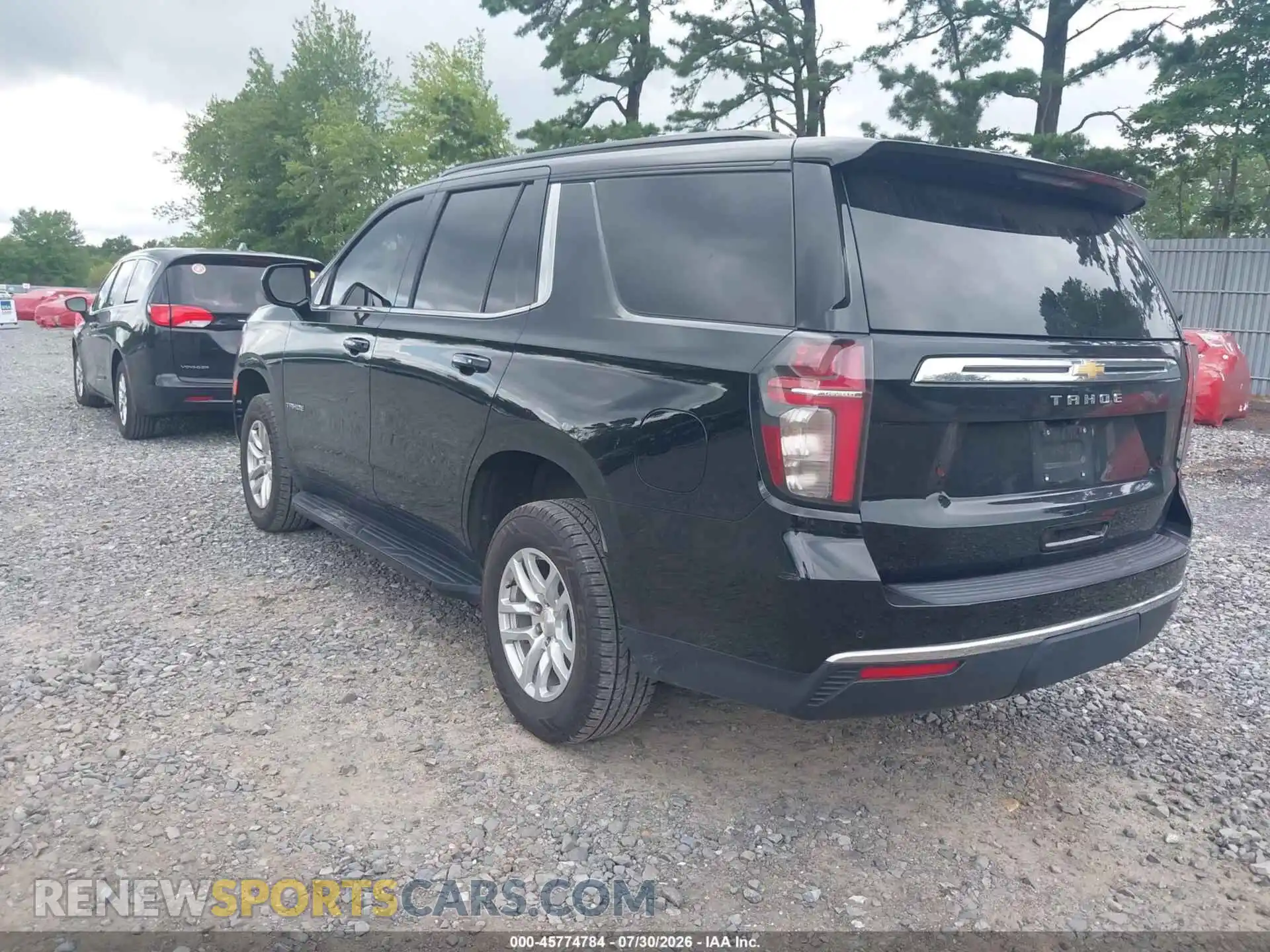 3 fotografías del automóvil dañado 1GNSKLED4PR147659 CHEVROLET TAHOE 2023
