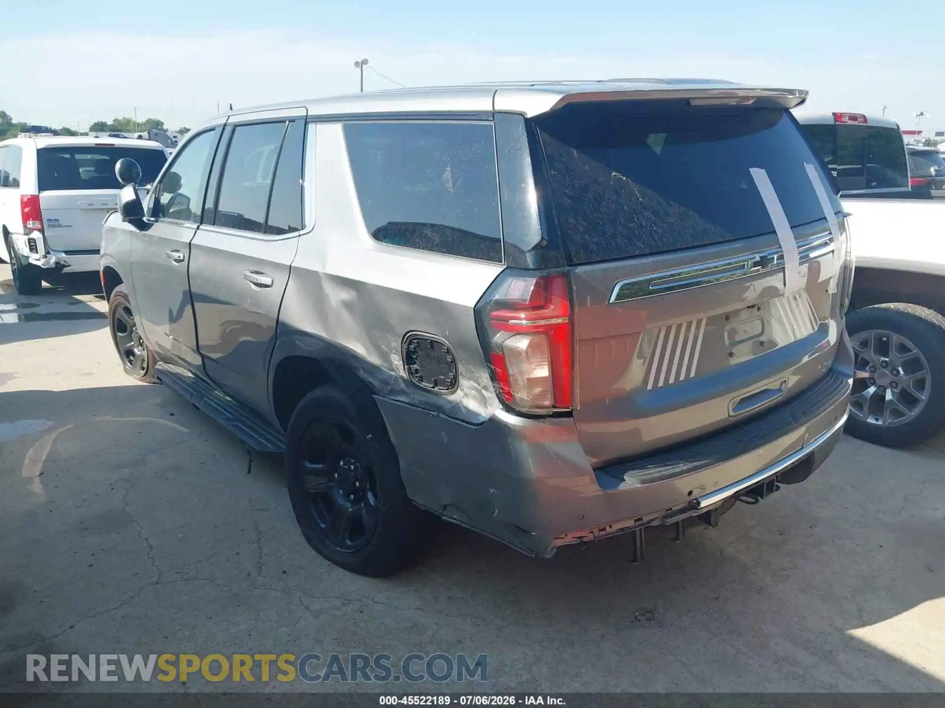 3 Photograph of a damaged car 1GNSKLED4PR154126 CHEVROLET TAHOE 2023