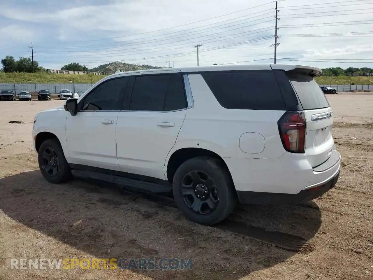 2 Photograph of a damaged car 1GNSKLED4PR159603 CHEVROLET TAHOE 2023