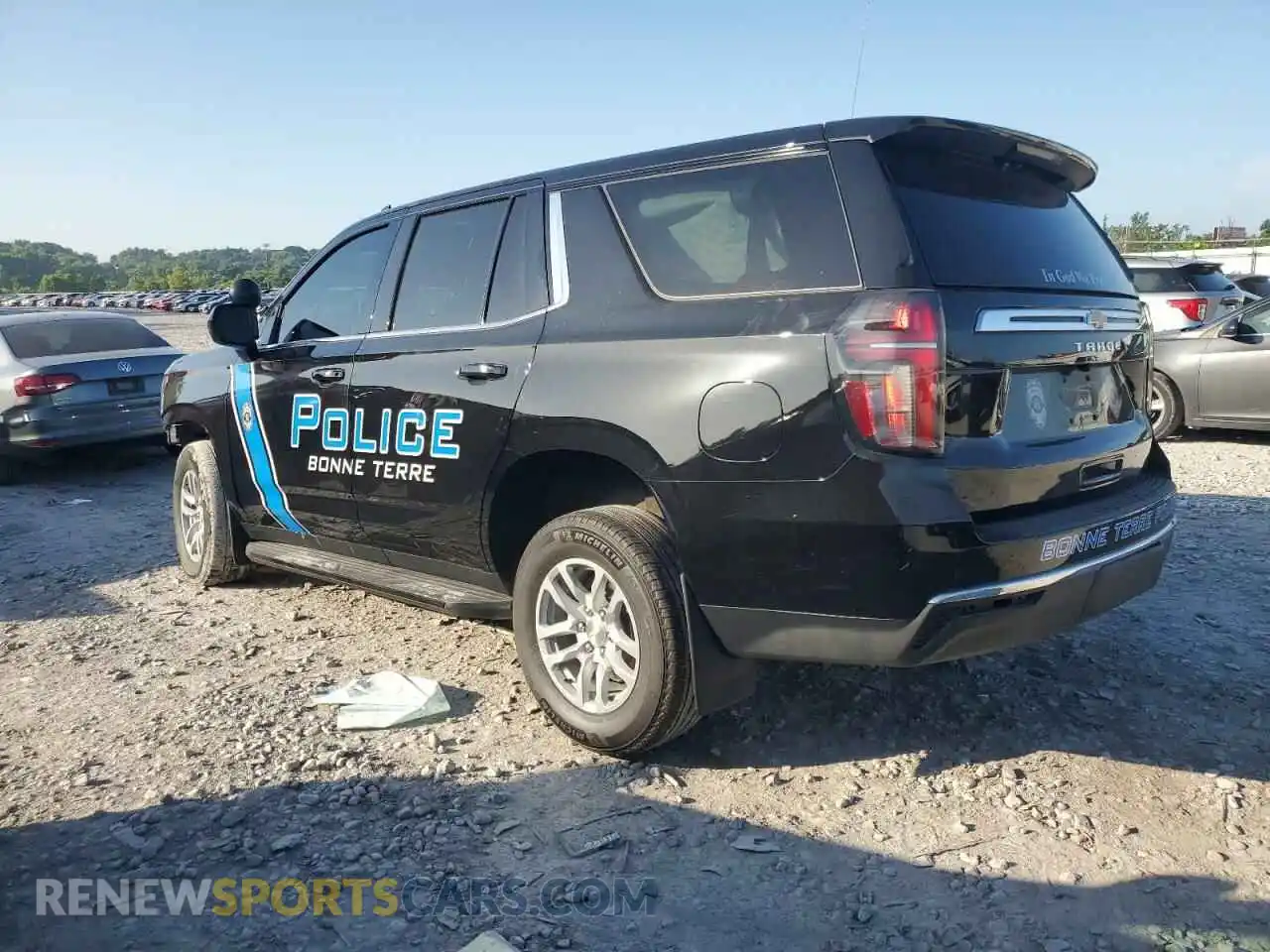 2 Photograph of a damaged car 1GNSKLED4PR194772 CHEVROLET TAHOE 2023