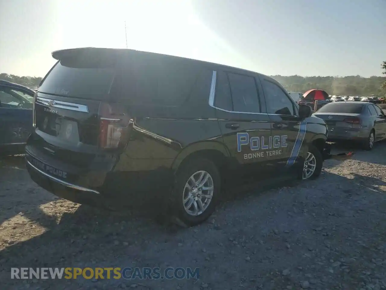3 Photograph of a damaged car 1GNSKLED4PR194772 CHEVROLET TAHOE 2023