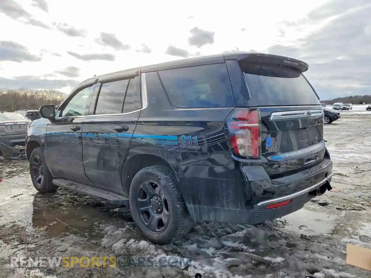 2 fotografías del automóvil dañado 1GNSKLED4PR280860 CHEVROLET TAHOE 2023