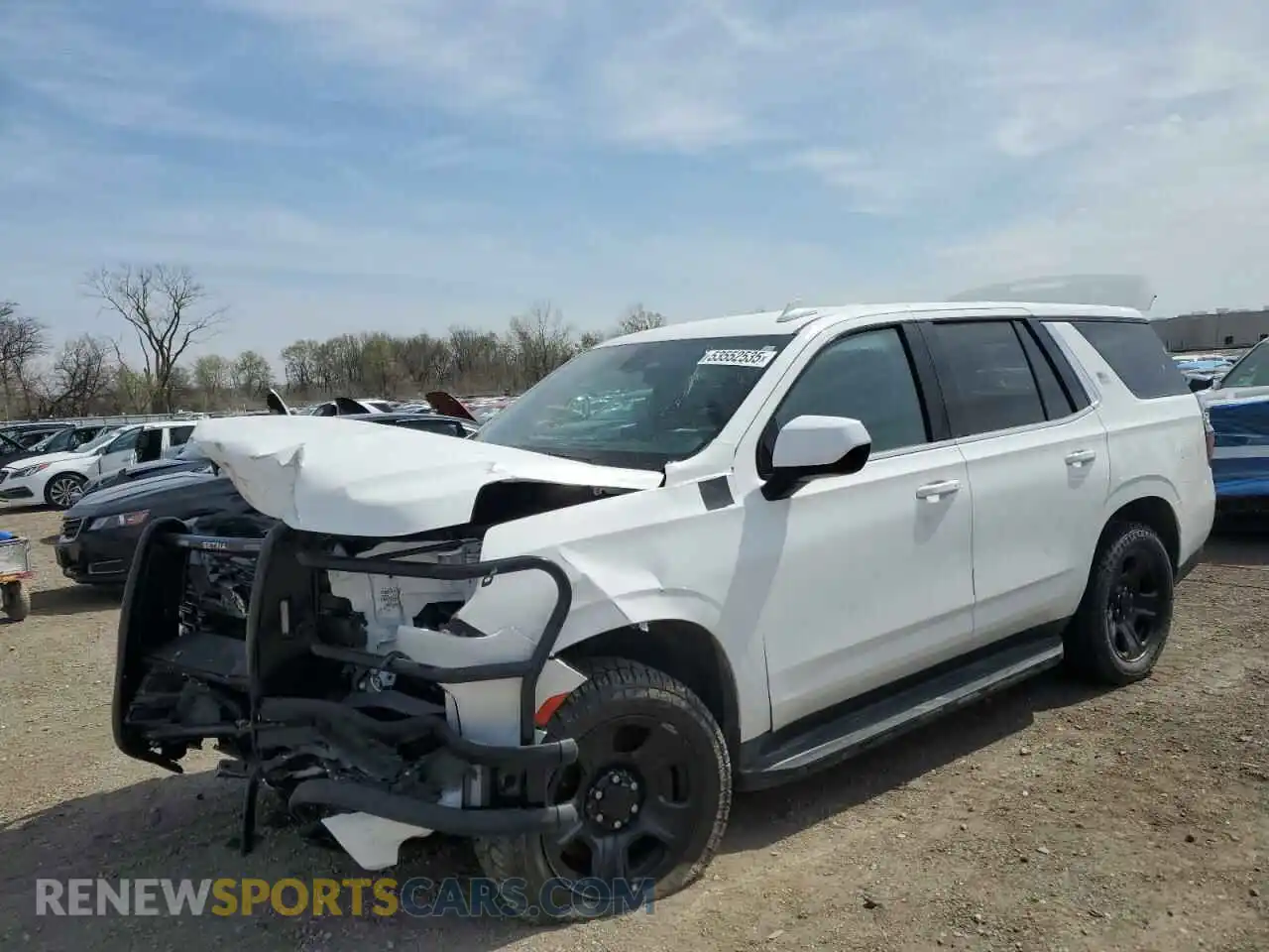 1 Photograph of a damaged car 1GNSKLED4PR481772 CHEVROLET TAHOE 2023