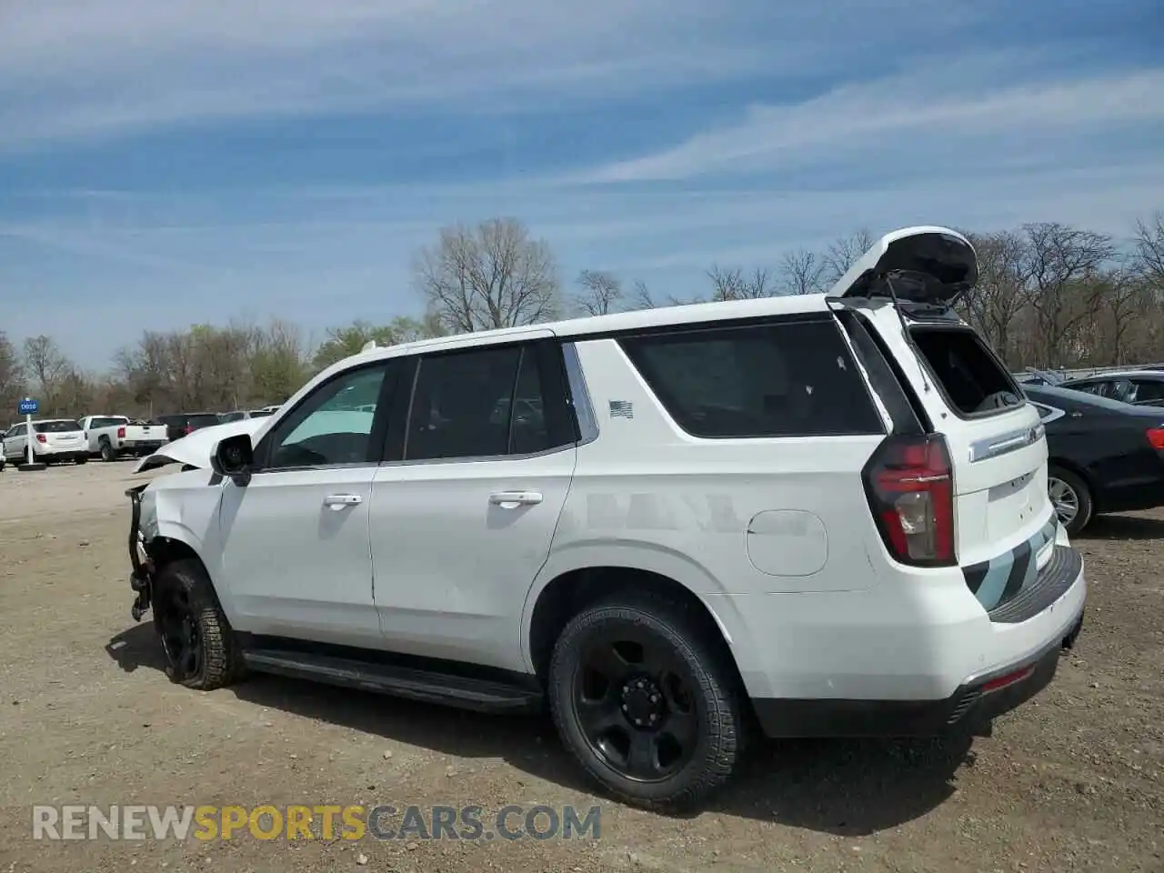 2 Photograph of a damaged car 1GNSKLED4PR481772 CHEVROLET TAHOE 2023