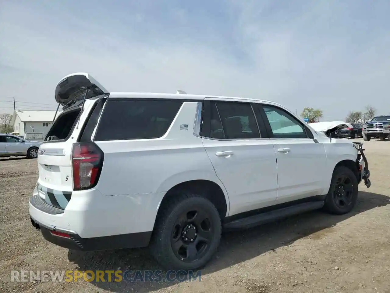 3 Photograph of a damaged car 1GNSKLED4PR481772 CHEVROLET TAHOE 2023