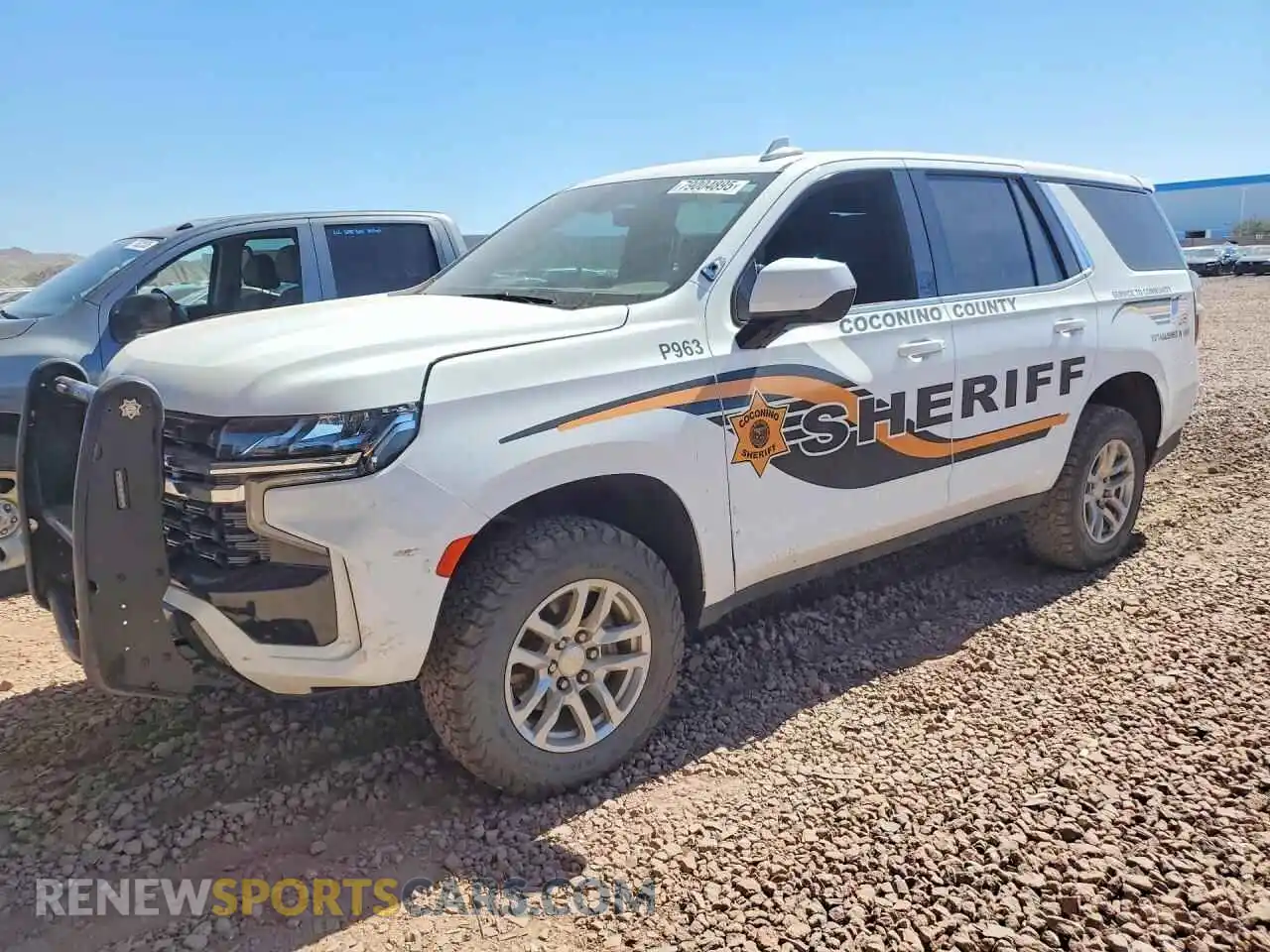 1 Photograph of a damaged car 1GNSKLED5PR168861 CHEVROLET TAHOE 2023