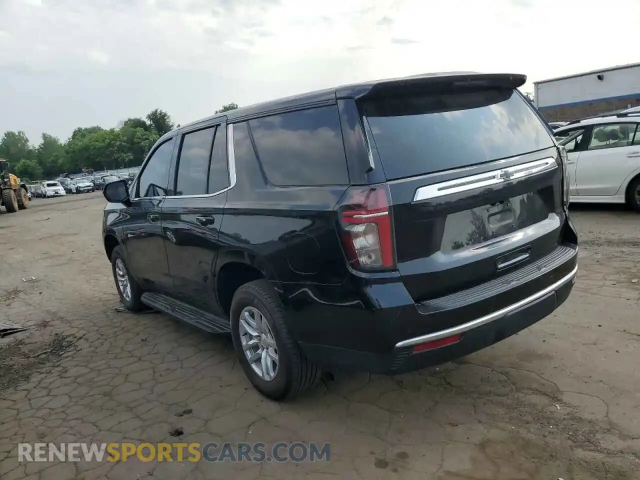 2 Photograph of a damaged car 1GNSKLED5PR319486 CHEVROLET TAHOE 2023