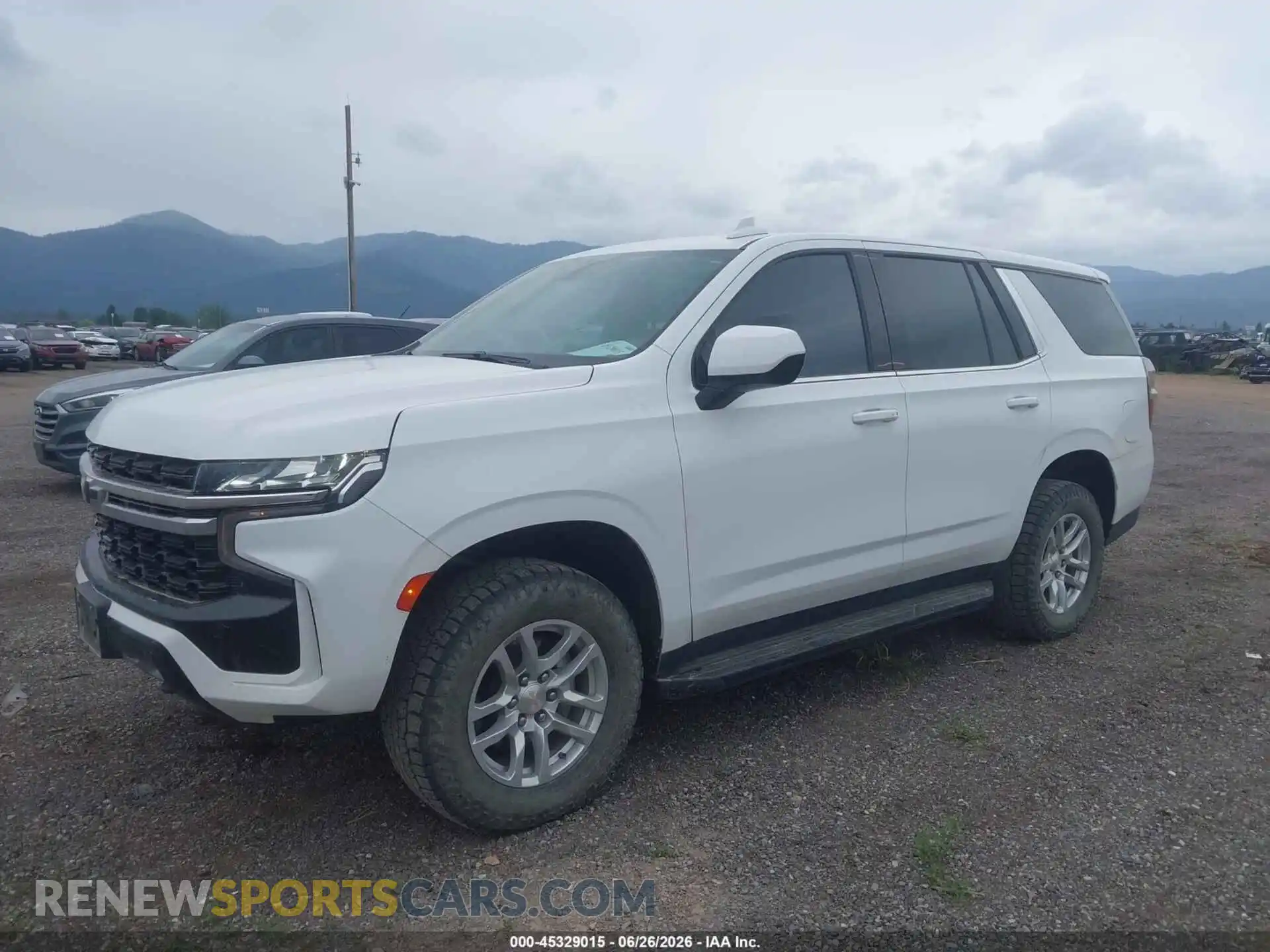 2 Фотография поврежденного автомобиля 1GNSKLED6PR149249 CHEVROLET TAHOE 2023