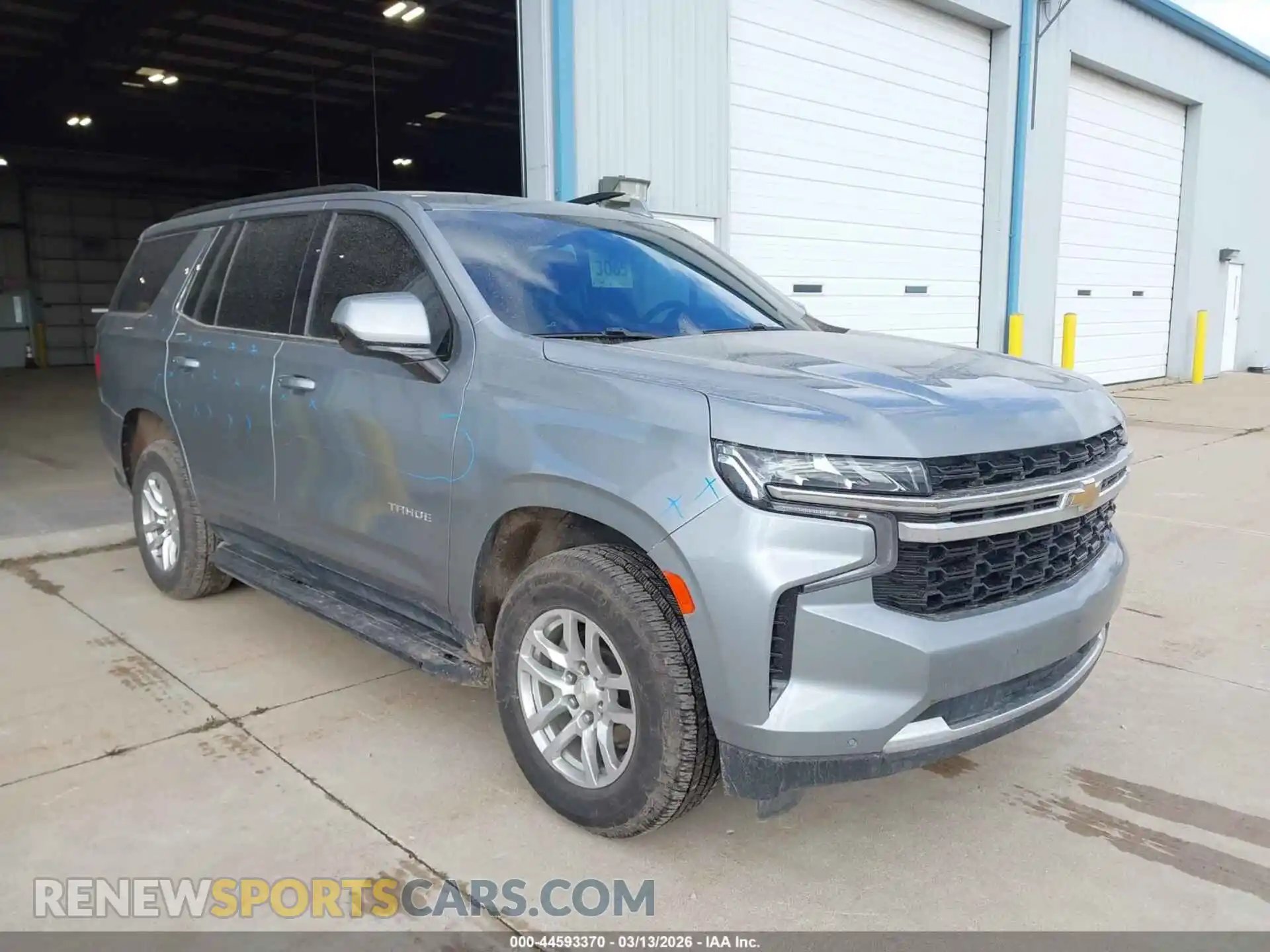 1 Photograph of a damaged car 1GNSKLED6PR150241 CHEVROLET TAHOE 2023