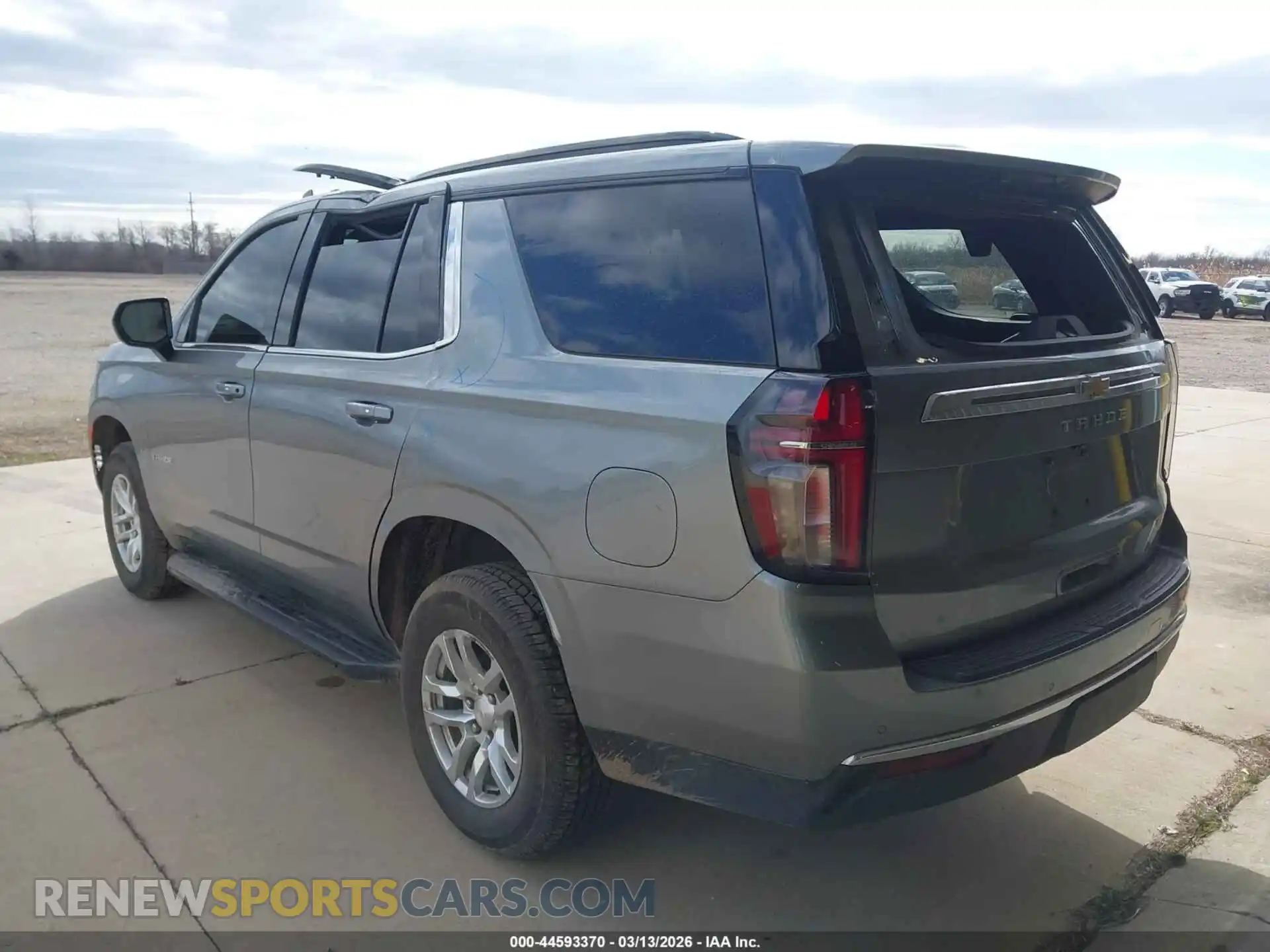 3 Photograph of a damaged car 1GNSKLED6PR150241 CHEVROLET TAHOE 2023