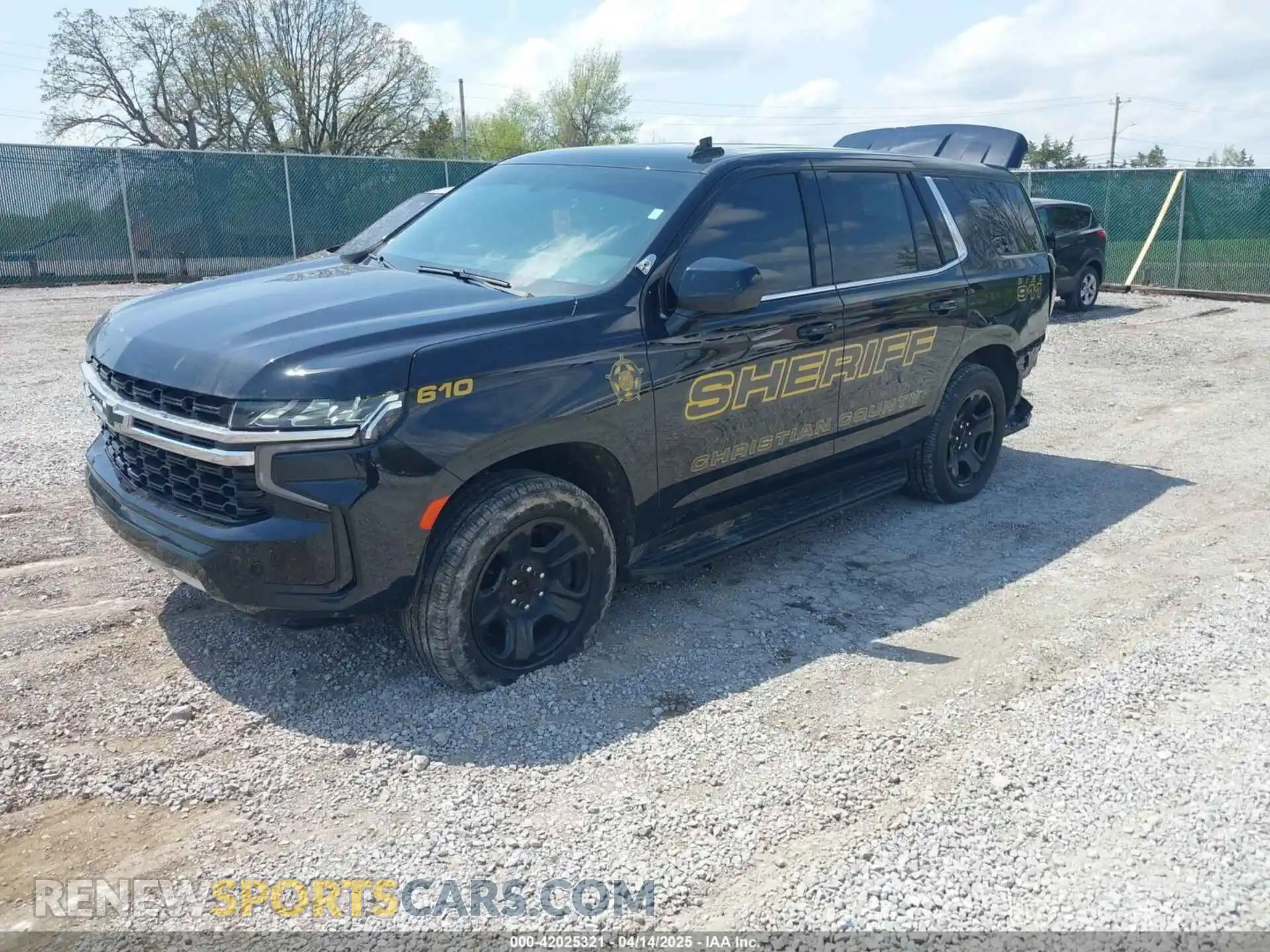 2 Photograph of a damaged car 1GNSKLED6PR375162 CHEVROLET TAHOE 2023