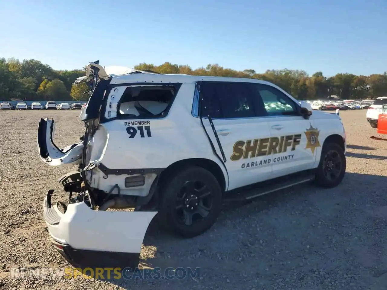 3 Photograph of a damaged car 1GNSKLED6PR439698 CHEVROLET TAHOE 2023
