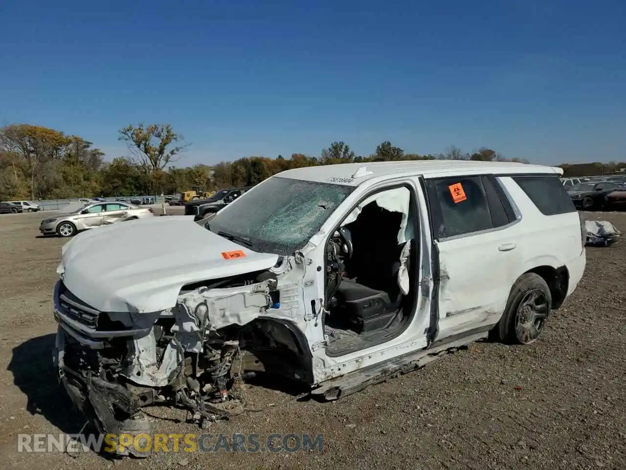 1 Фотография поврежденного автомобиля 1GNSKLED6PR442441 CHEVROLET TAHOE 2023