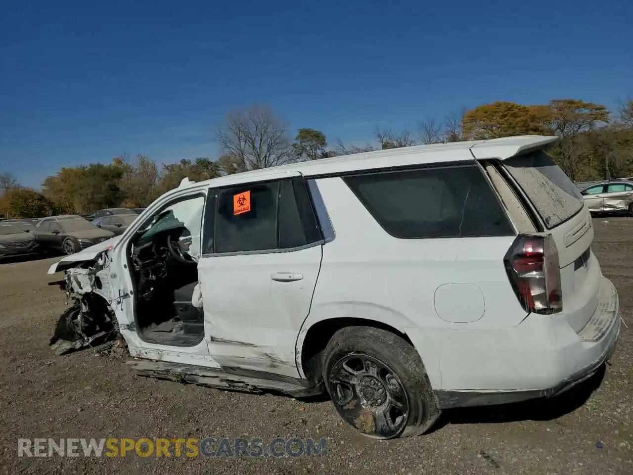 2 Фотография поврежденного автомобиля 1GNSKLED6PR442441 CHEVROLET TAHOE 2023