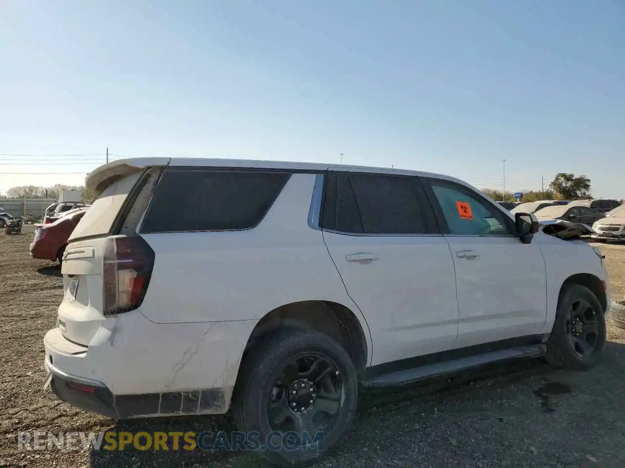 3 Фотография поврежденного автомобиля 1GNSKLED6PR442441 CHEVROLET TAHOE 2023