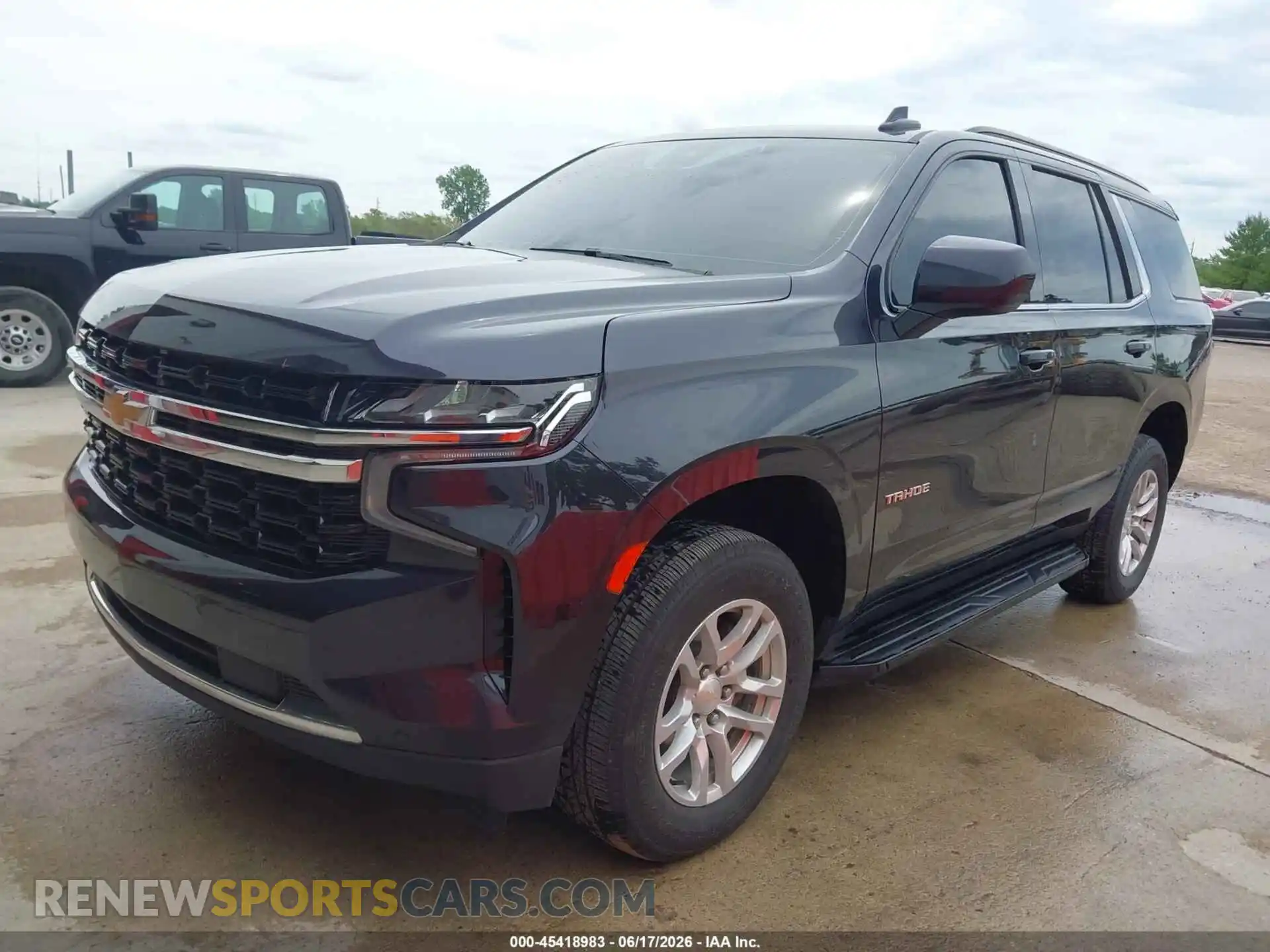 2 Photograph of a damaged car 1GNSKLED8PR148779 CHEVROLET TAHOE 2023