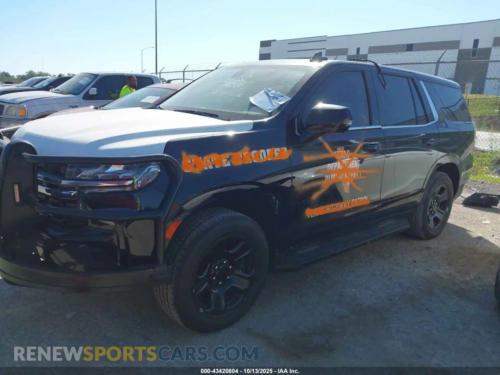 2 Photograph of a damaged car 1GNSKLED8PR164531 CHEVROLET TAHOE 2023