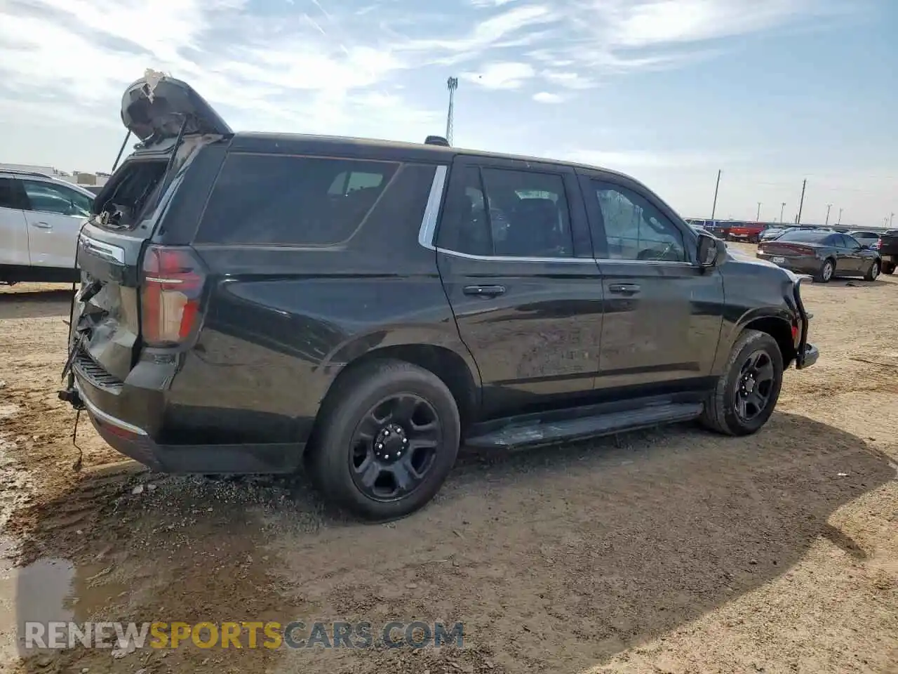 3 Photograph of a damaged car 1GNSKLED8PR164934 CHEVROLET TAHOE 2023