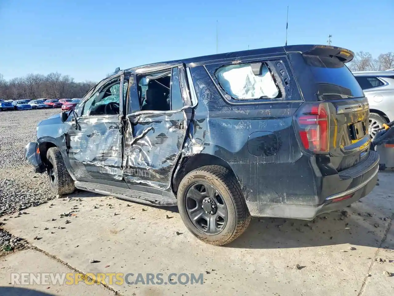 2 Photograph of a damaged car 1GNSKLED8PR169891 CHEVROLET TAHOE 2023