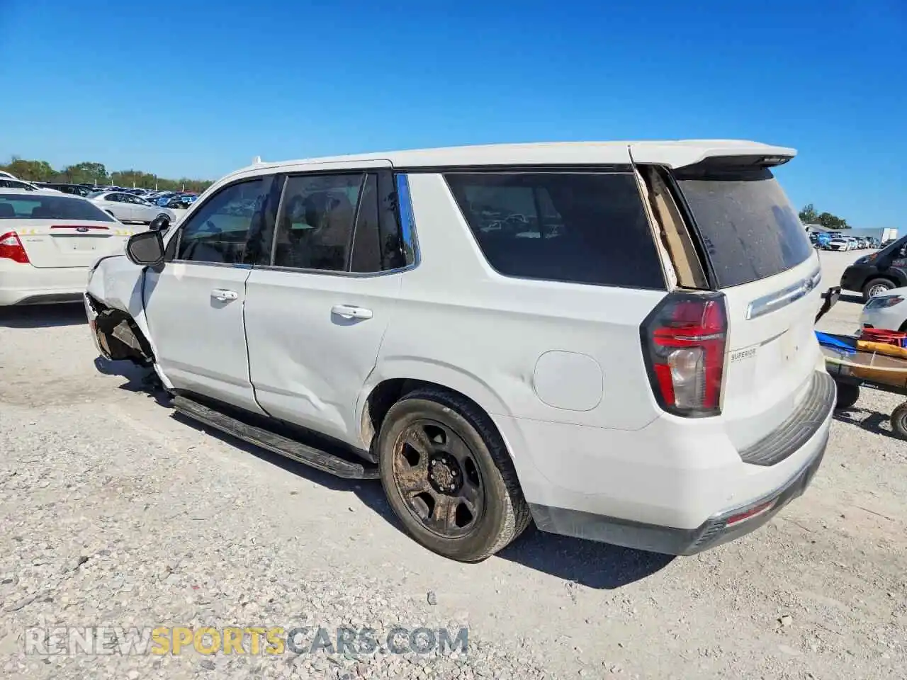 2 Фотография поврежденного автомобиля 1GNSKLED8PR435202 CHEVROLET TAHOE 2023