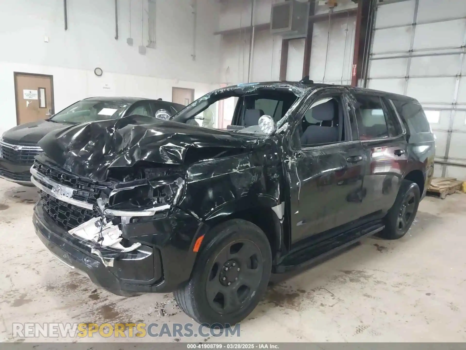 2 Photograph of a damaged car 1GNSKLED9PR283866 CHEVROLET TAHOE 2023