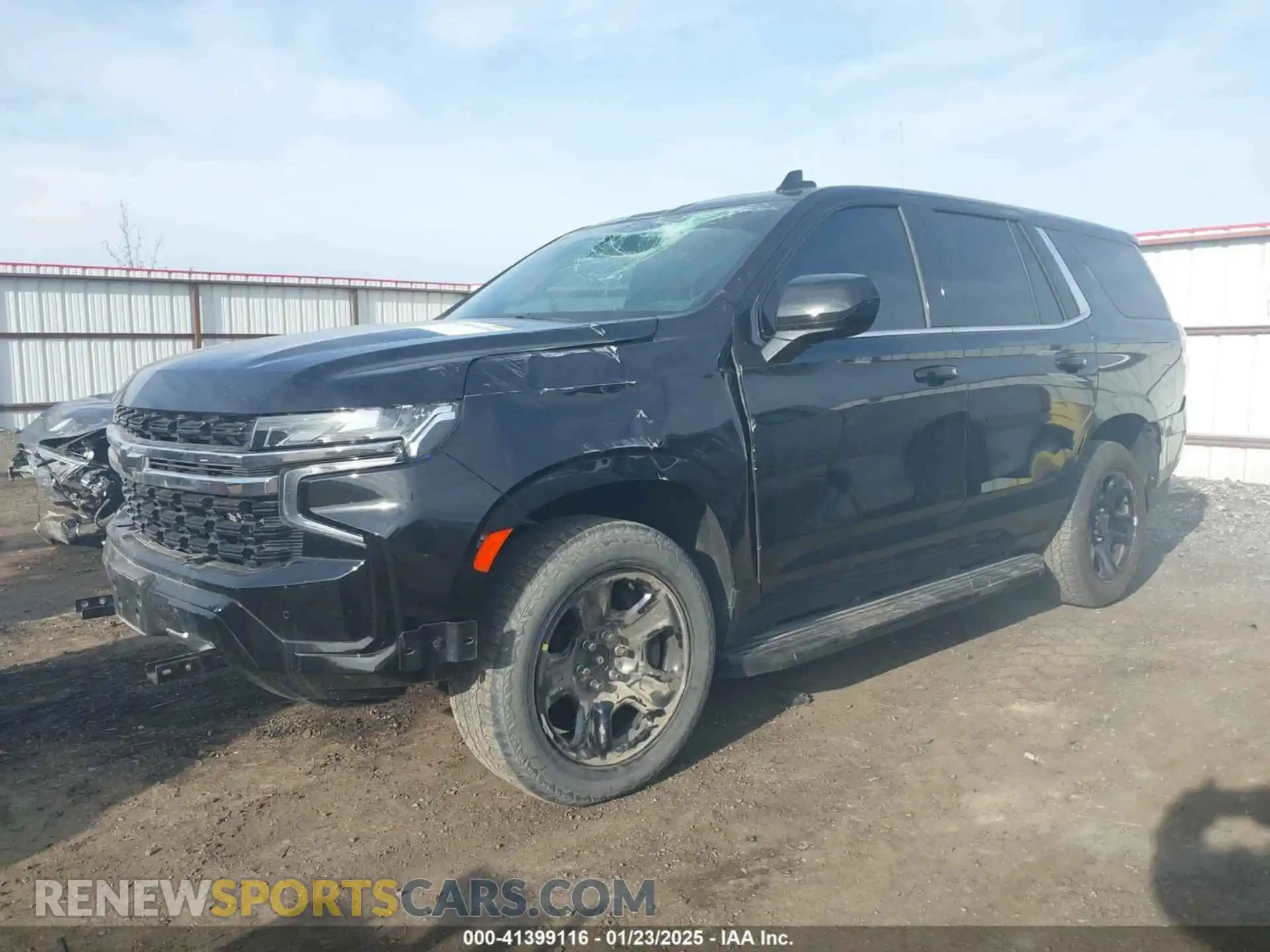 2 Photograph of a damaged car 1GNSKLED9PR474946 CHEVROLET TAHOE 2023