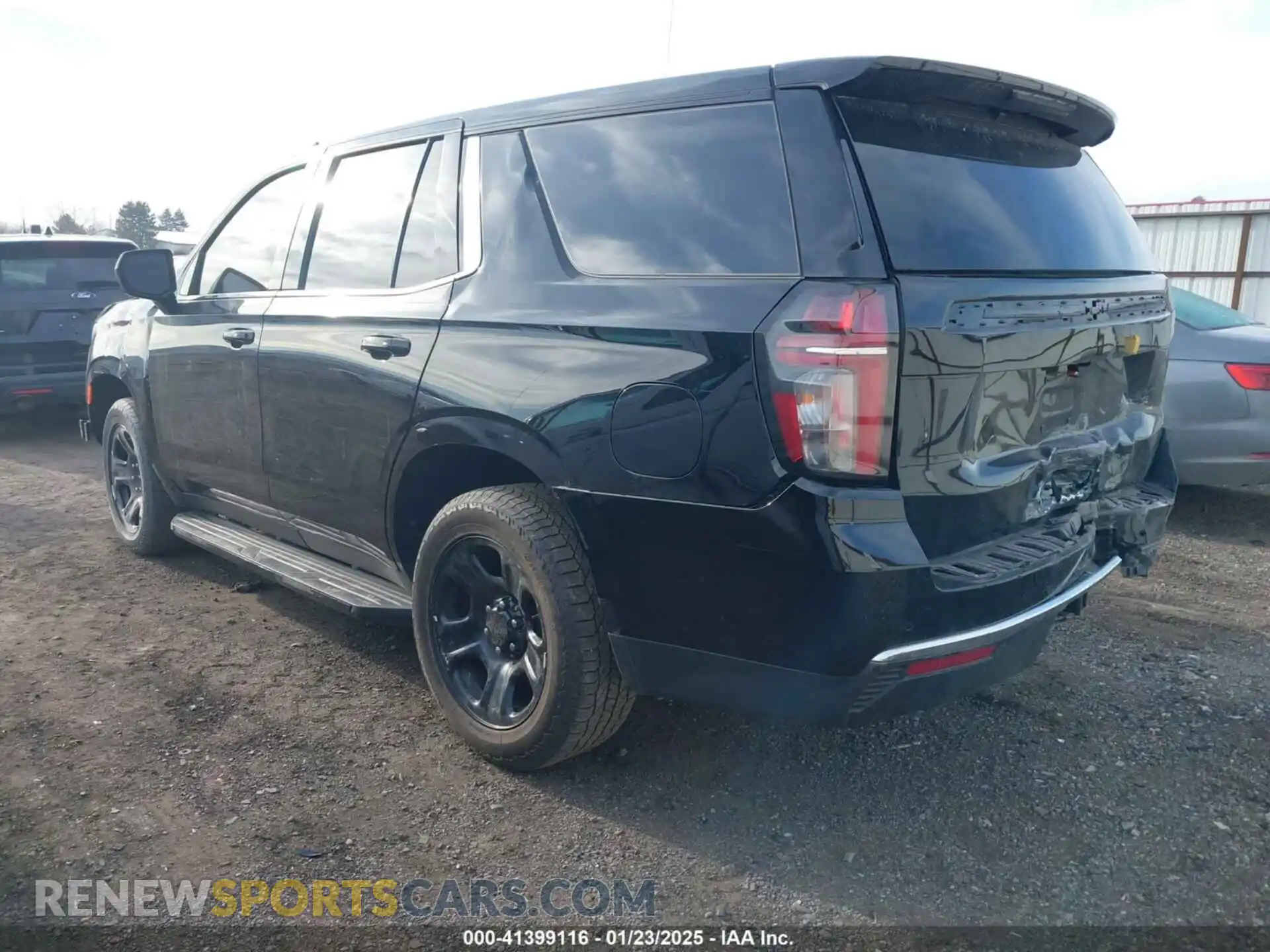 3 Photograph of a damaged car 1GNSKLED9PR474946 CHEVROLET TAHOE 2023