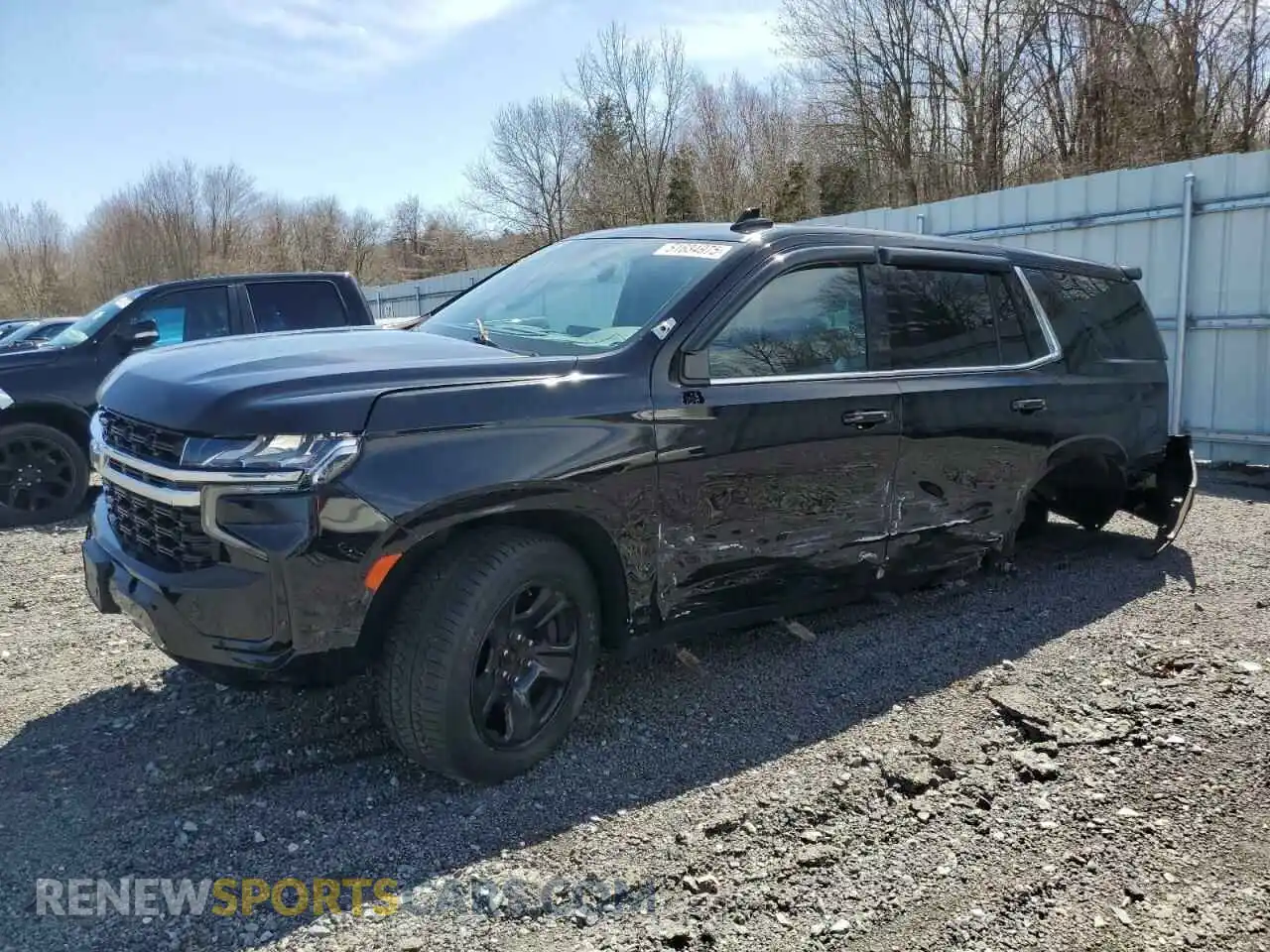 1 Photograph of a damaged car 1GNSKLEDXPR174204 CHEVROLET TAHOE 2023