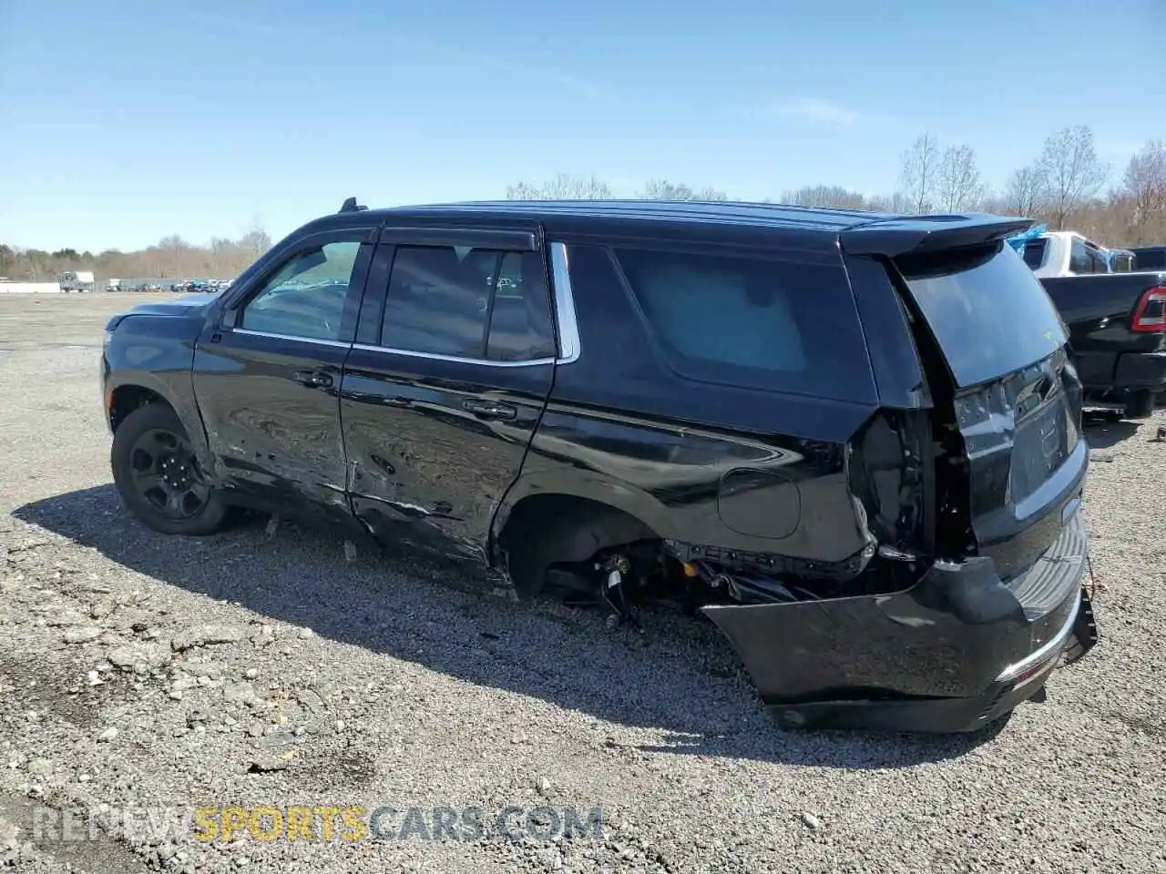 2 Photograph of a damaged car 1GNSKLEDXPR174204 CHEVROLET TAHOE 2023