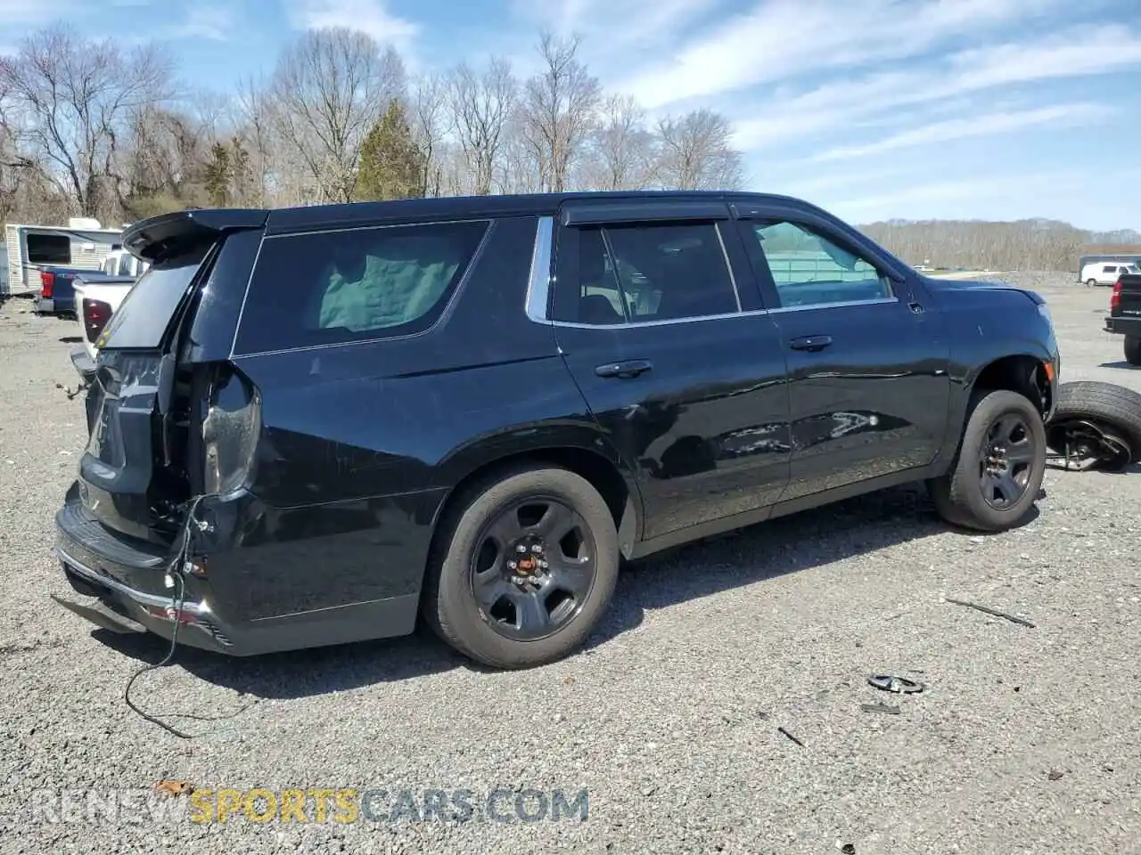 3 Photograph of a damaged car 1GNSKLEDXPR174204 CHEVROLET TAHOE 2023