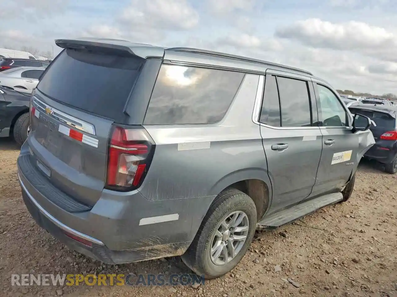 3 Photograph of a damaged car 1GNSKLEDXPR220016 CHEVROLET TAHOE 2023