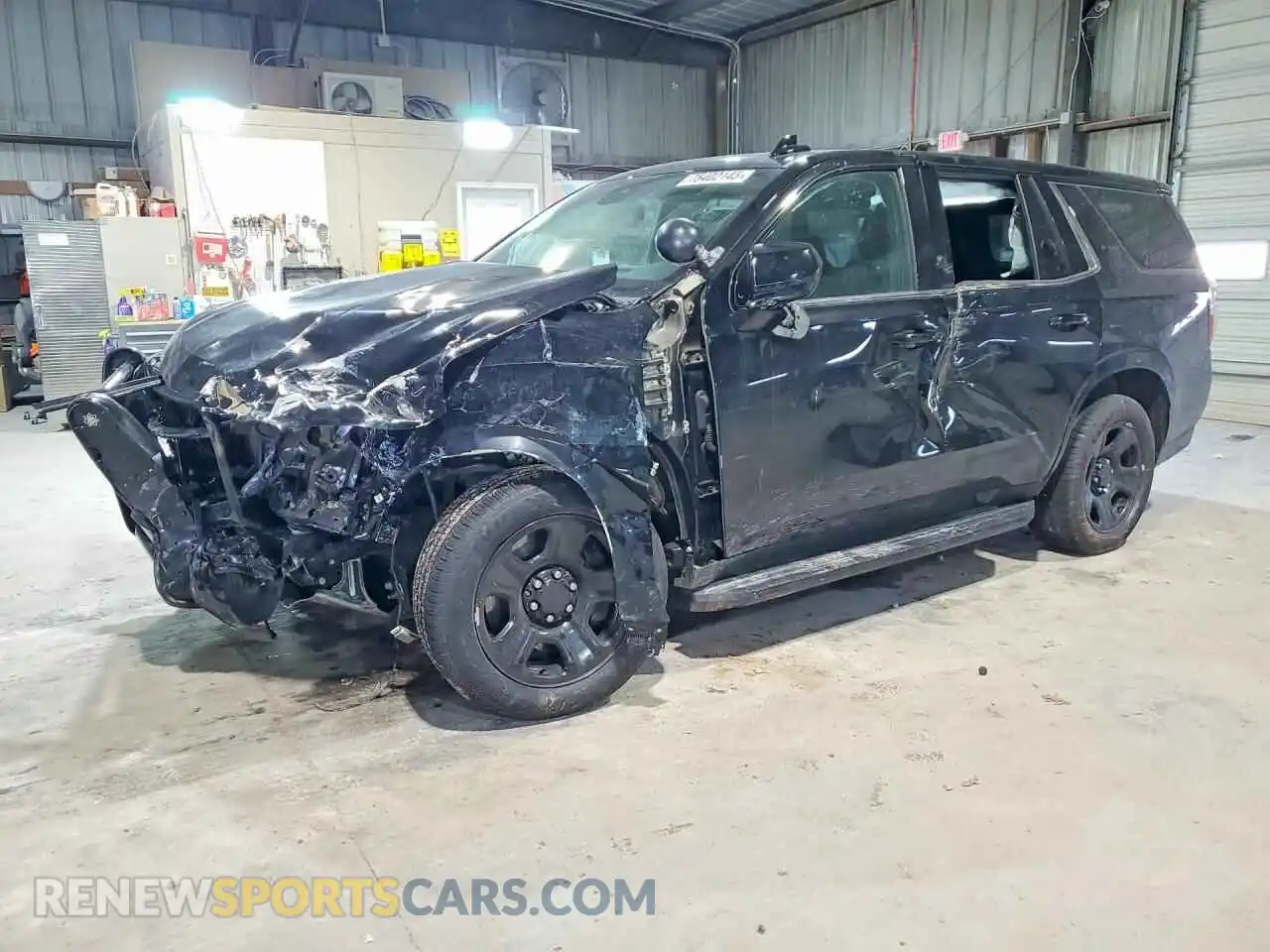 1 Photograph of a damaged car 1GNSKLEDXPR471621 CHEVROLET TAHOE 2023