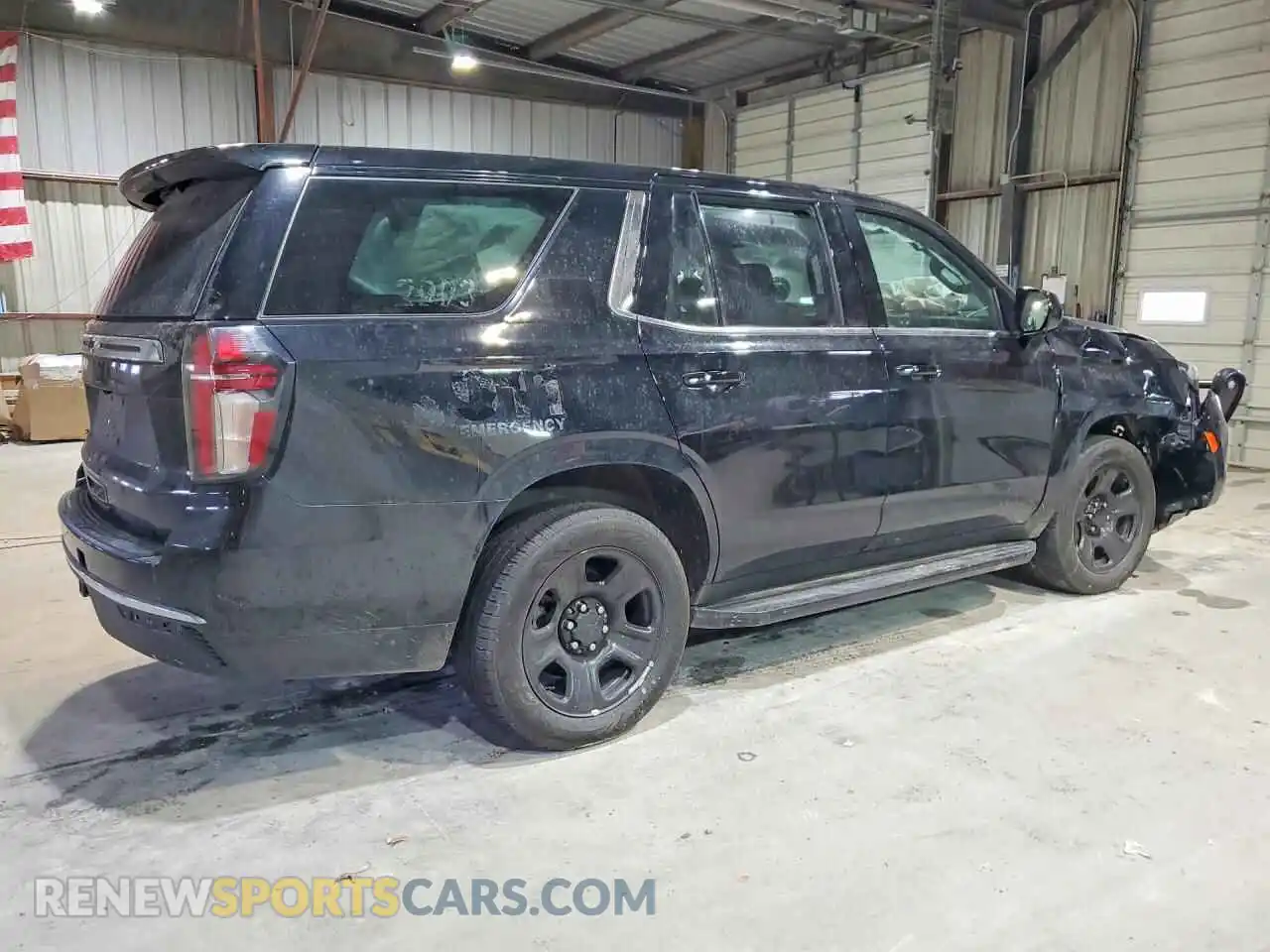 3 Photograph of a damaged car 1GNSKLEDXPR471621 CHEVROLET TAHOE 2023