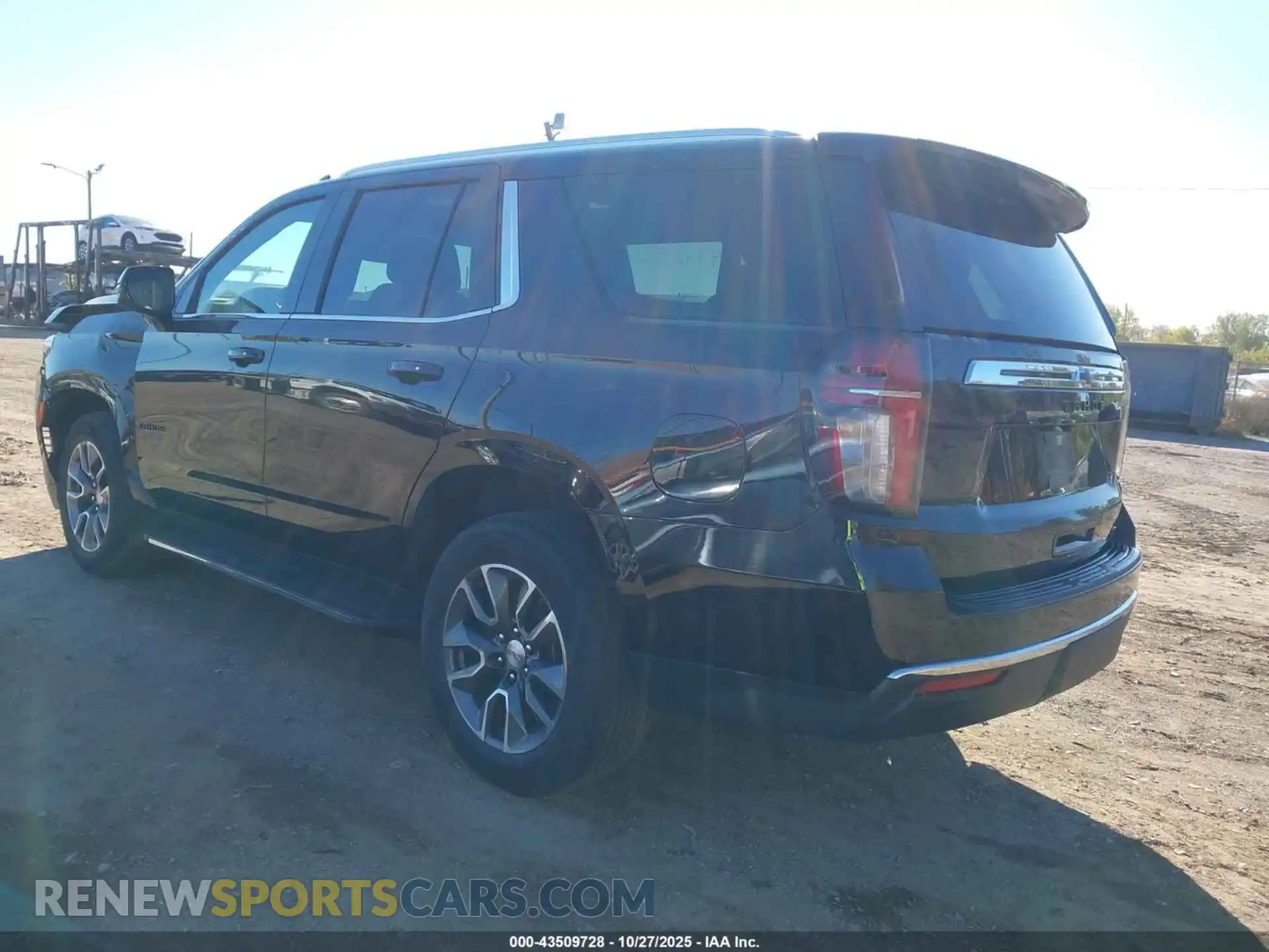 3 Photograph of a damaged car 1GNSKNKDXPR401486 CHEVROLET TAHOE 2023