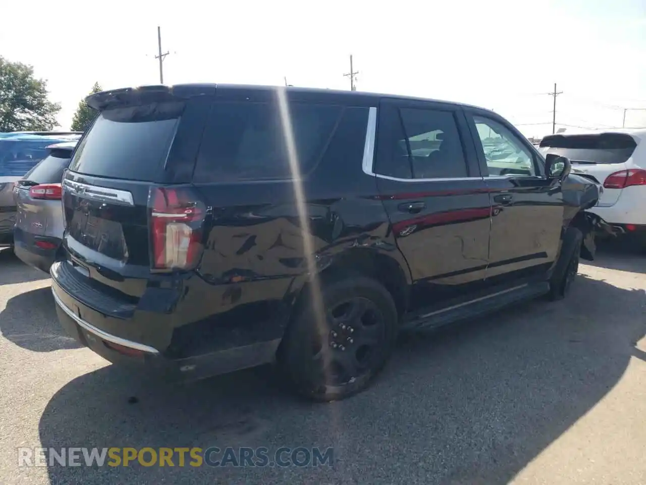 3 Photograph of a damaged car 1GNSKLED1RR218934 CHEVROLET TAHOE 2024
