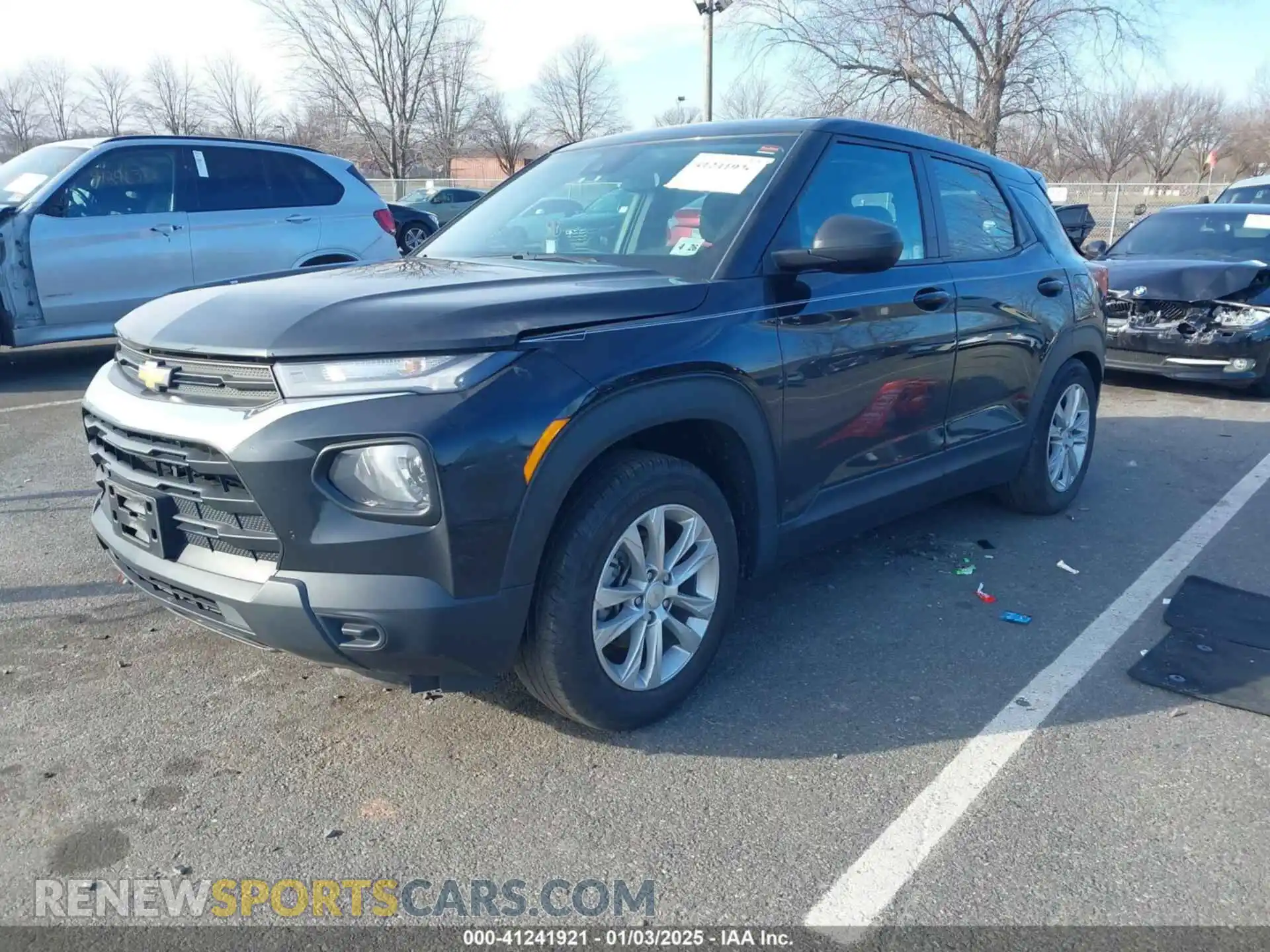 2 Photograph of a damaged car KL79MMS23MB129455 CHEVROLET TRAILBLAZER 2021