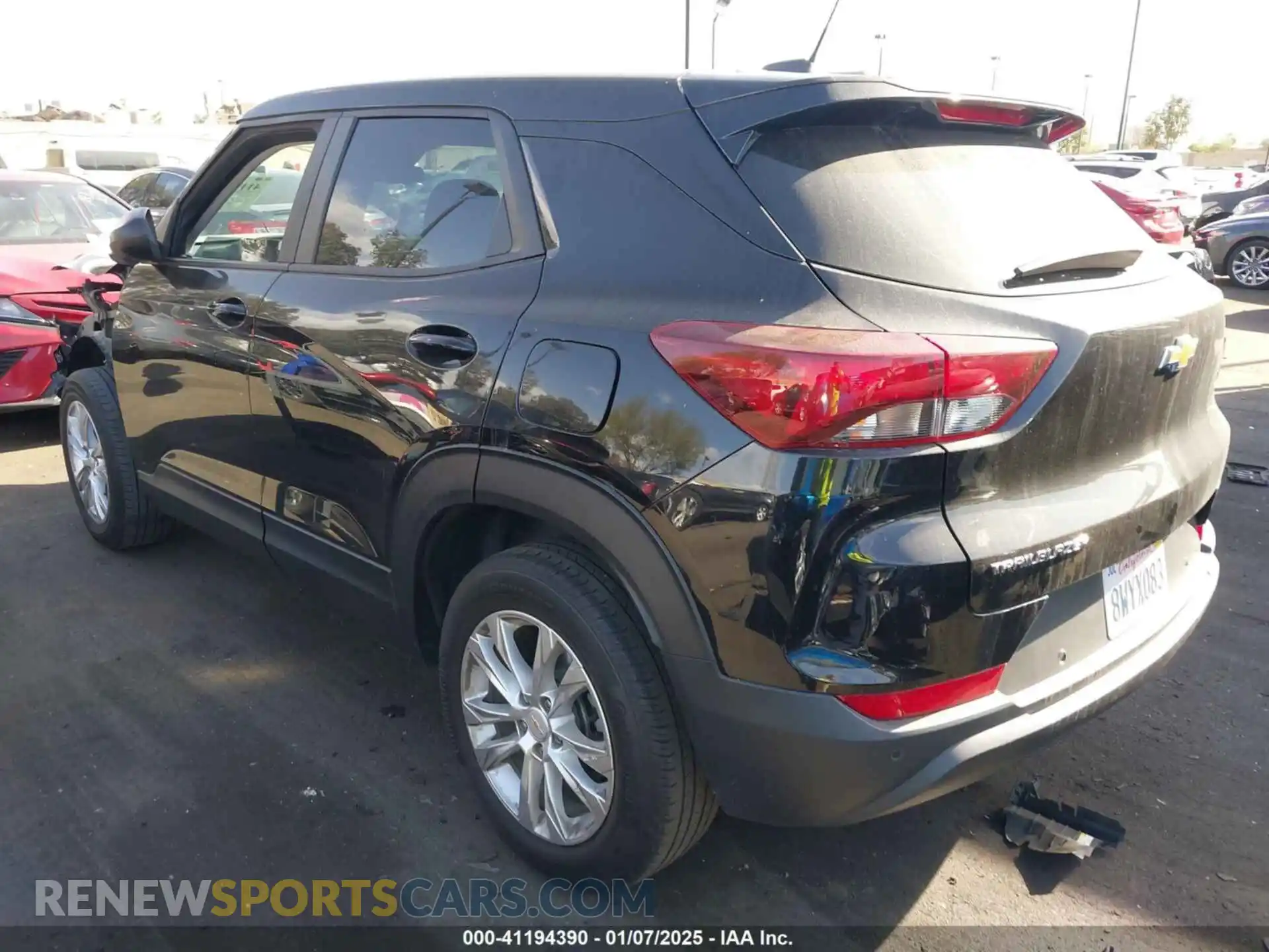 3 Photograph of a damaged car KL79MMS23MB175836 CHEVROLET TRAILBLAZER 2021