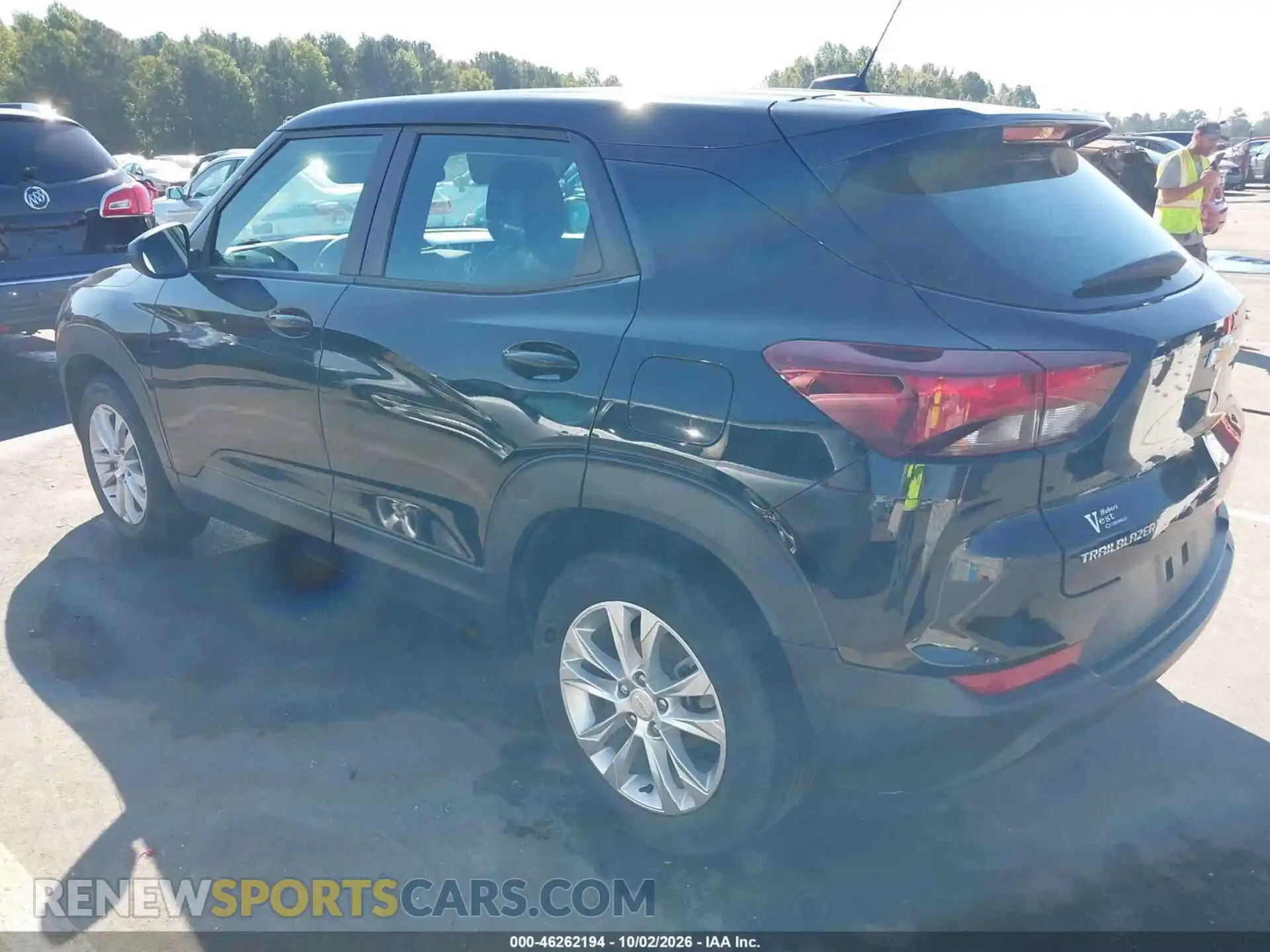 3 Photograph of a damaged car KL79MMS25MB015862 CHEVROLET TRAILBLAZER 2021