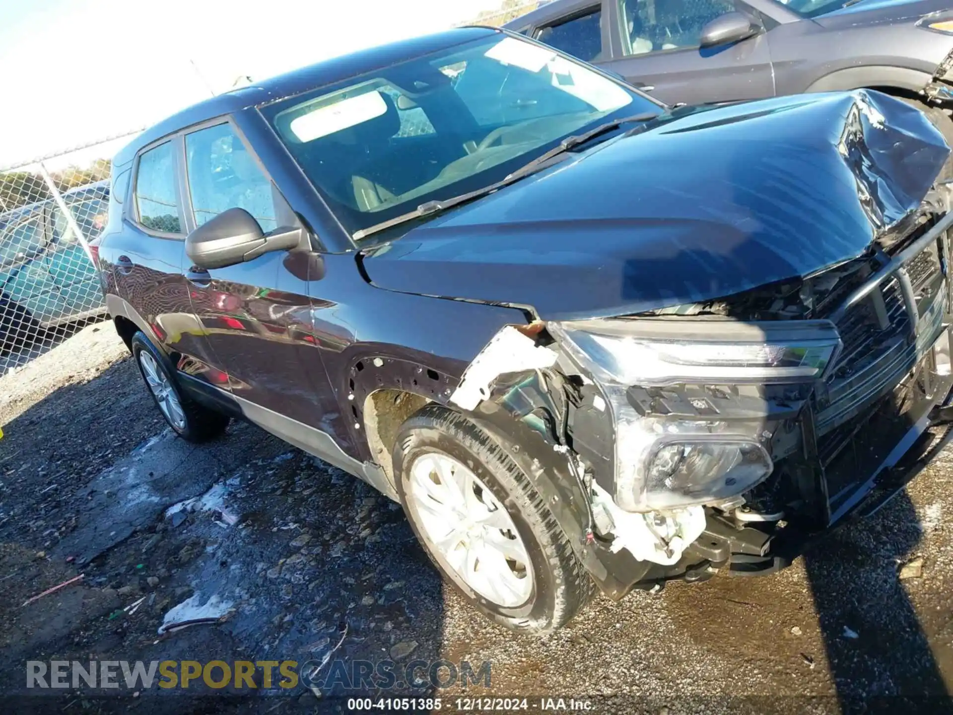 1 Photograph of a damaged car KL79MMS25MB025436 CHEVROLET TRAILBLAZER 2021
