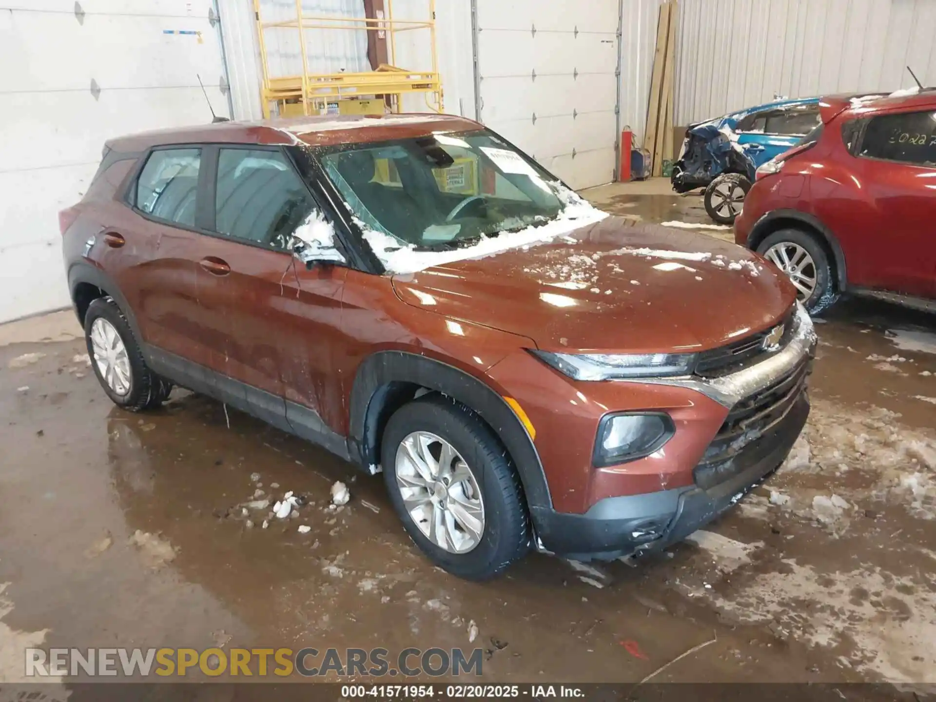 1 Photograph of a damaged car KL79MMS25MB151280 CHEVROLET TRAILBLAZER 2021