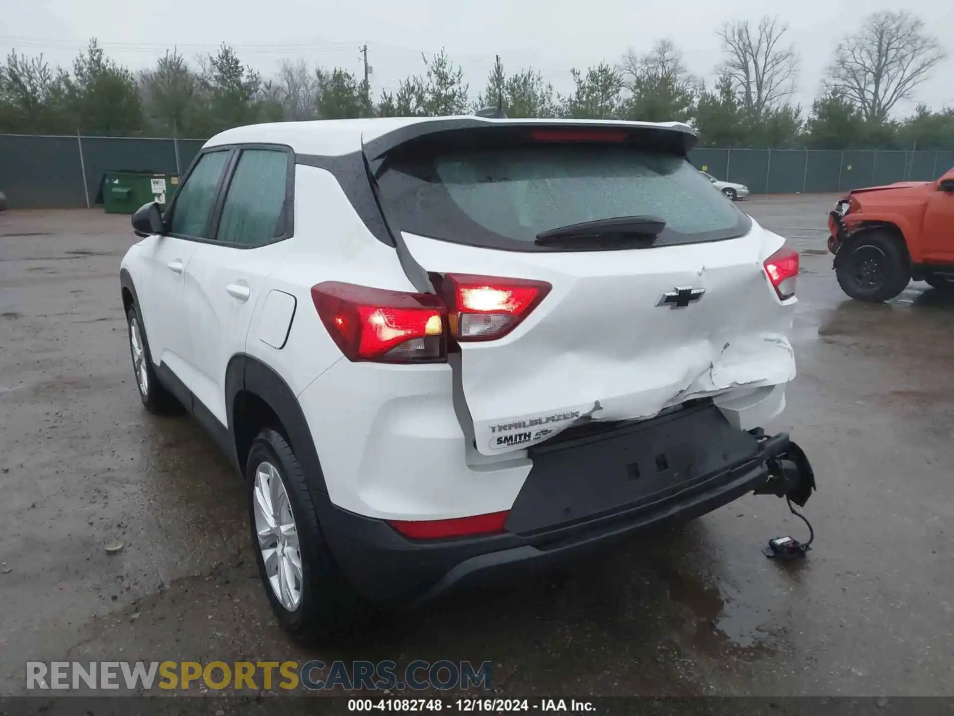 3 Photograph of a damaged car KL79MMS25MB180911 CHEVROLET TRAILBLAZER 2021